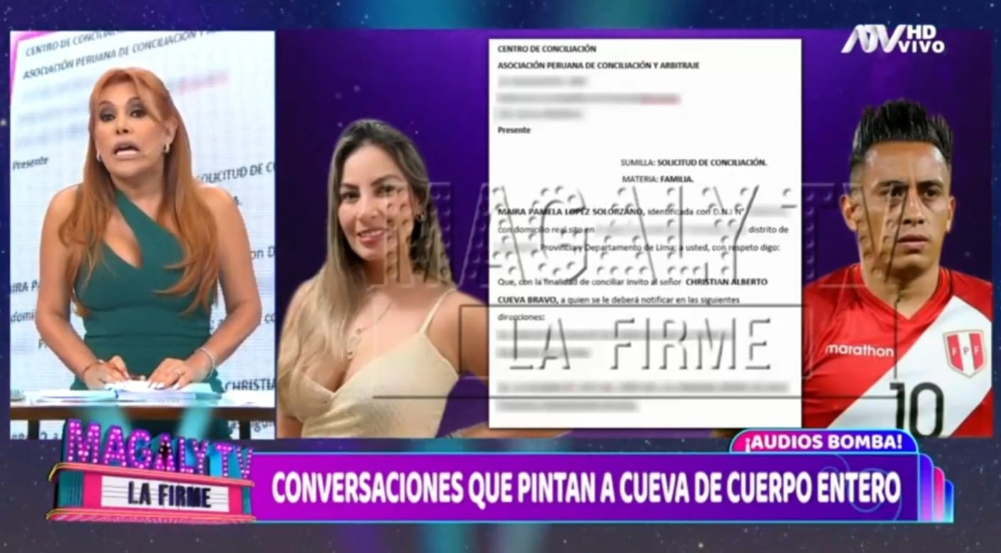 Niñera de los hijos de ‘Aladino’ le ruega por dinero para que puedan comer: “Que la madre de mis hijos venda marcianos”. (Captura: Magaly TV La Firme)