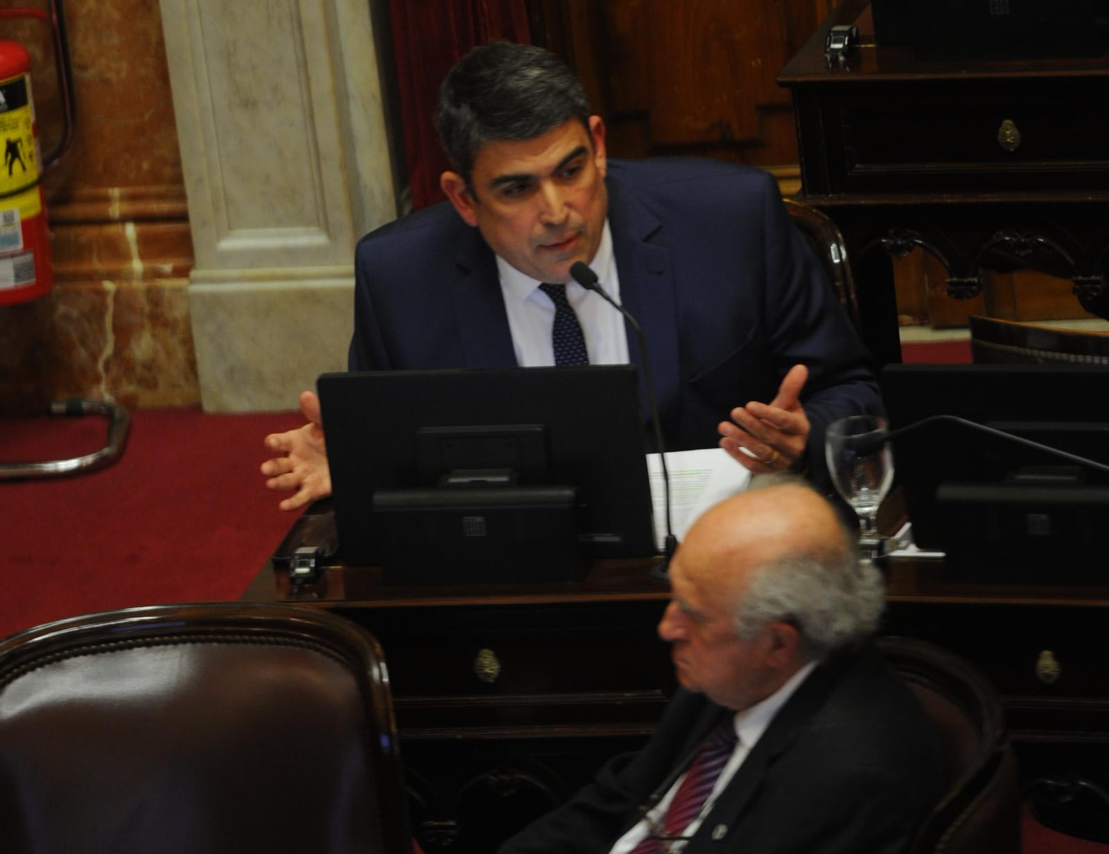 Debate de la ley de financiamiento universitario y la boleta única - Senado