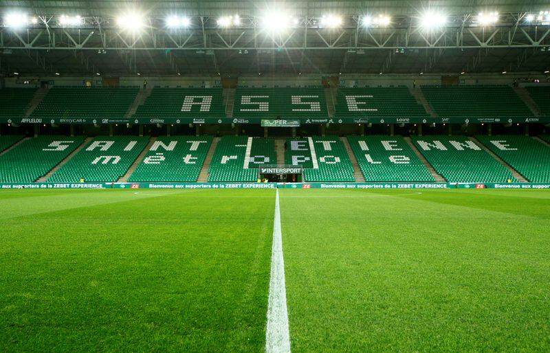 El estadio Geoffroy-Guichard de Saint-Etienne, Francia (REUTERS/Emmanuel Foudrot)