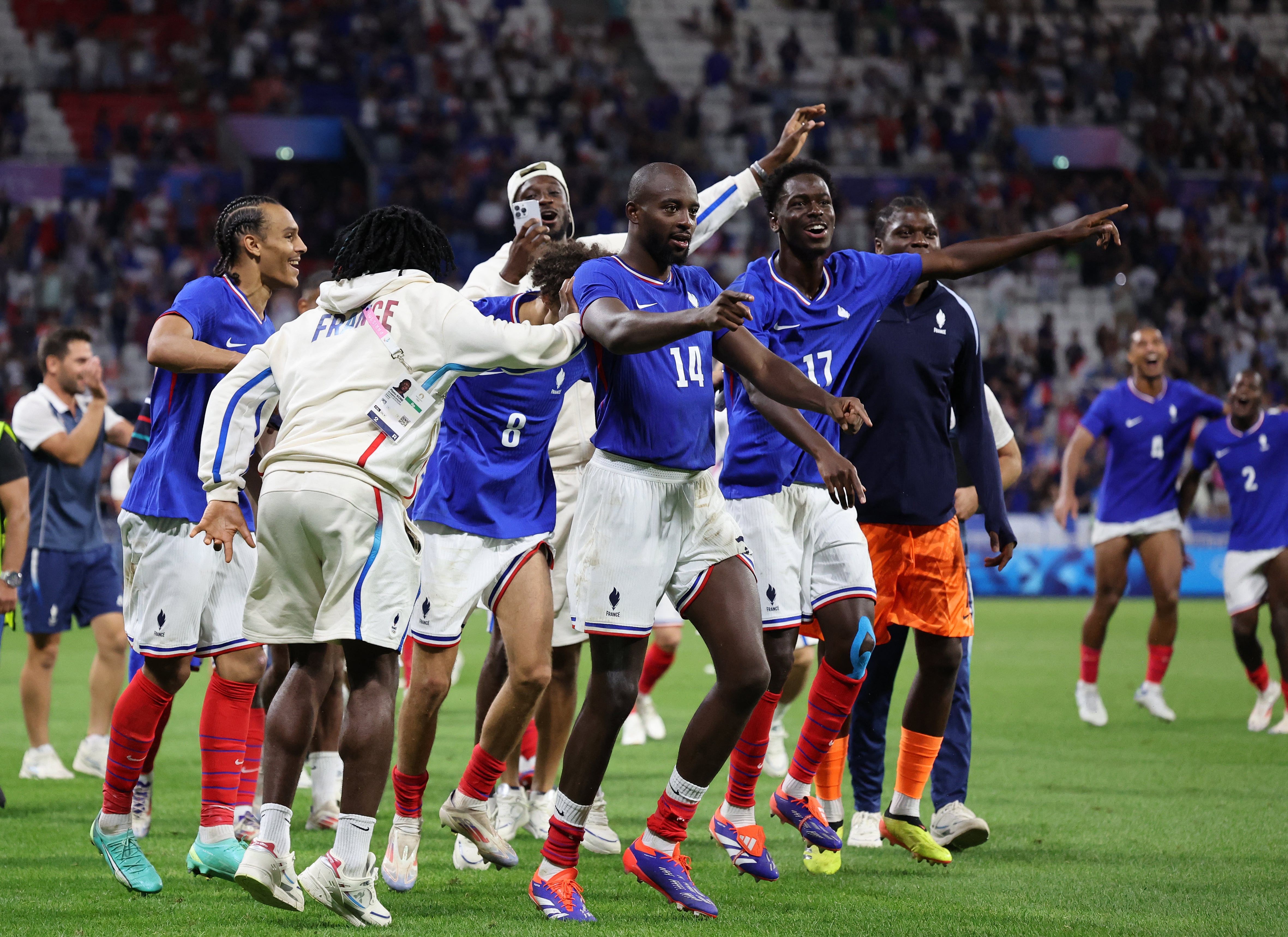 Francia buscará el oro olímpico en la final ante España. Foto: REUTERS/Nir Elias