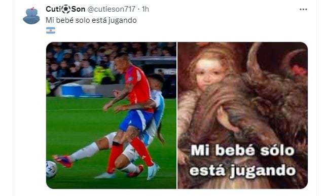 memes dos argentina chile