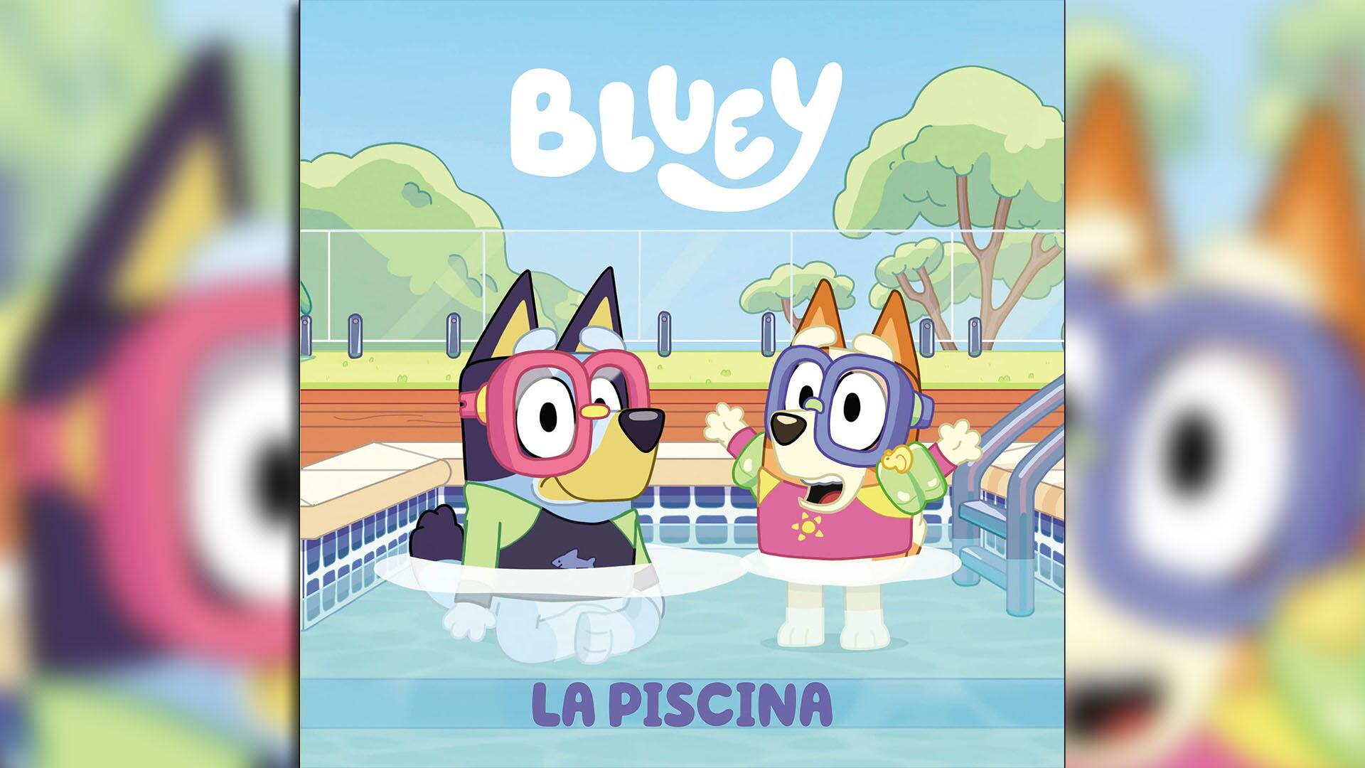 Bluey-y-la-piscina