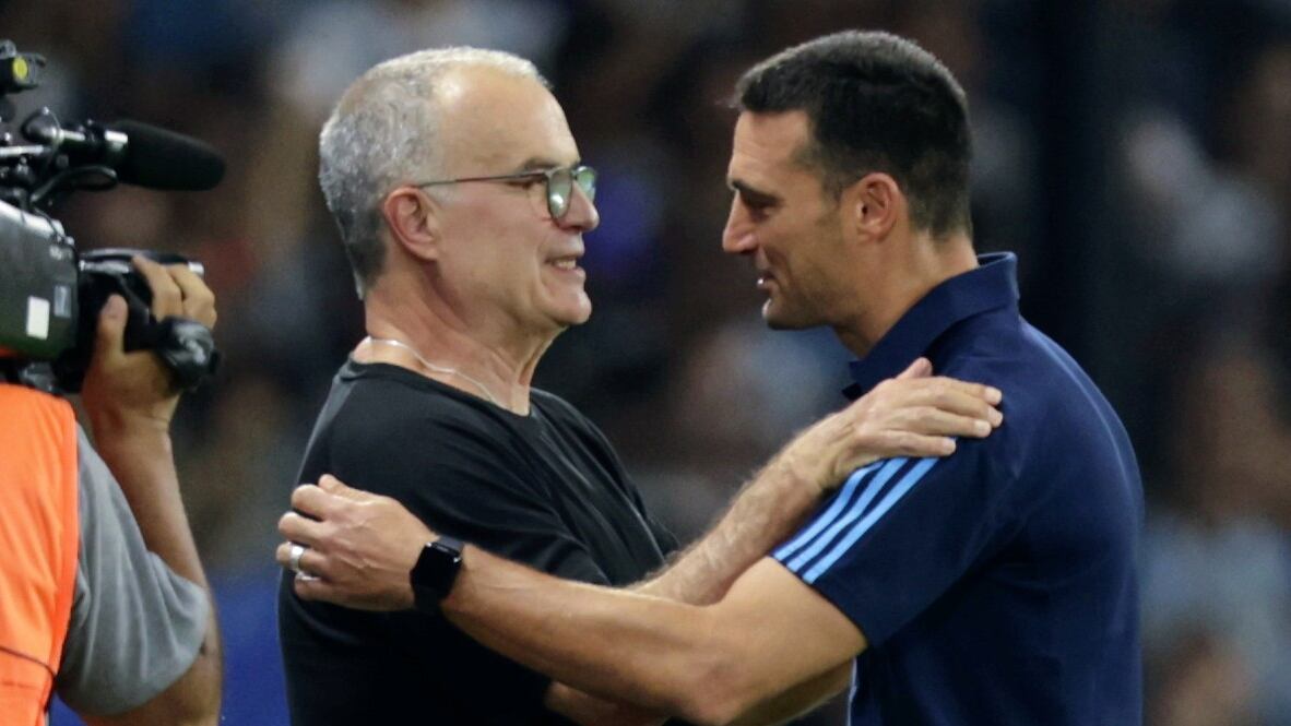 Marcelo Bielsa Lionel Scaloni