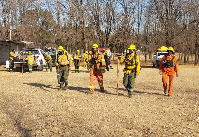 incendio forestal en Córdoba