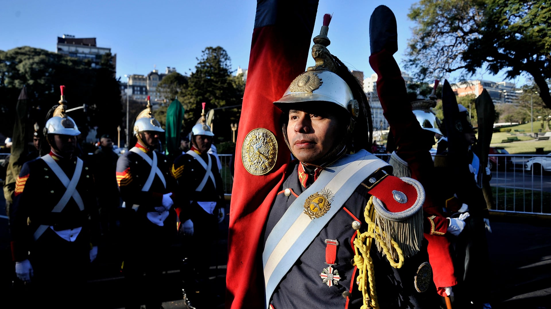 Desfile militar por el 9 de Julio - previa