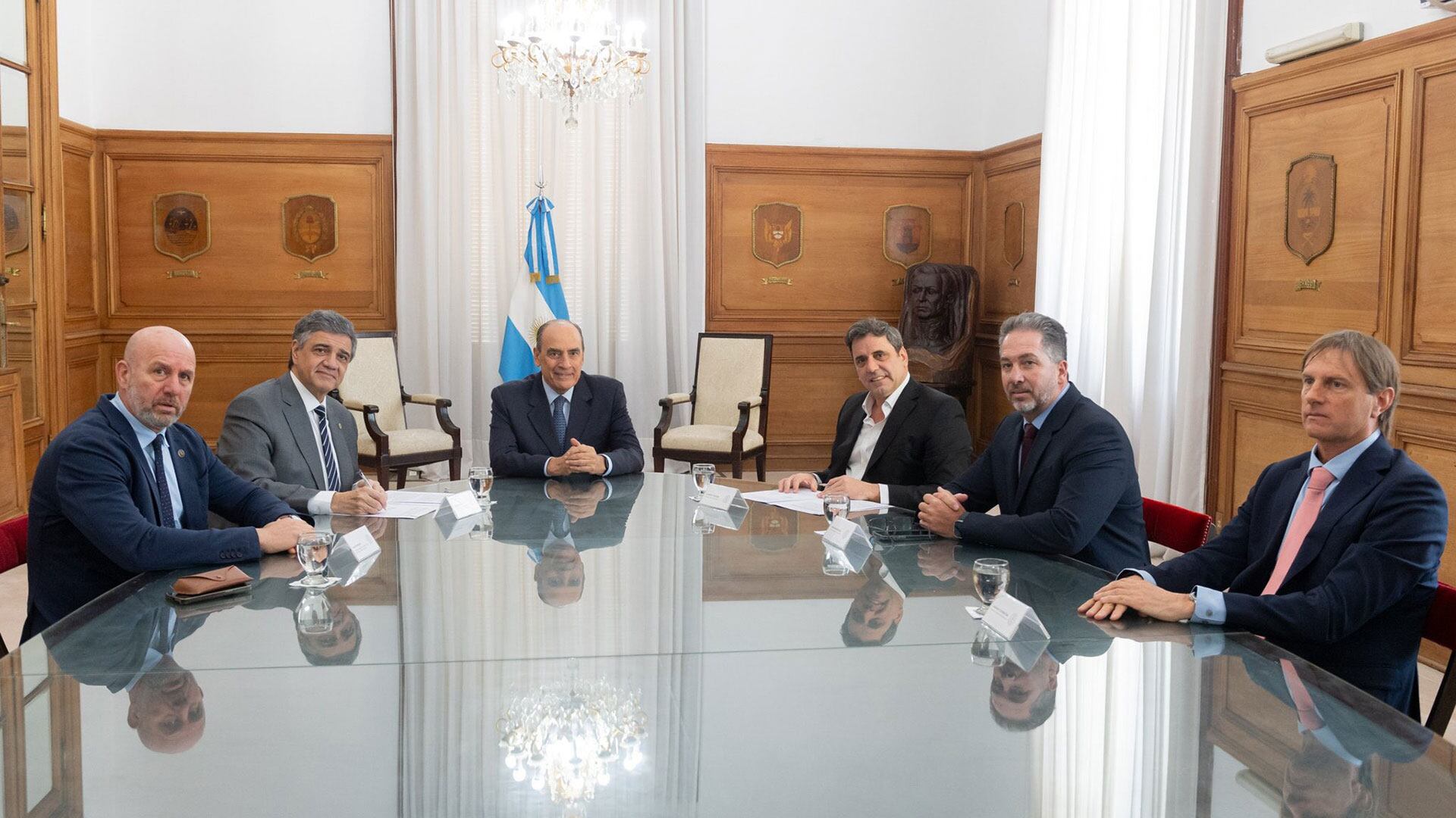 Jorge Macri se reunió con Guillermo Francos