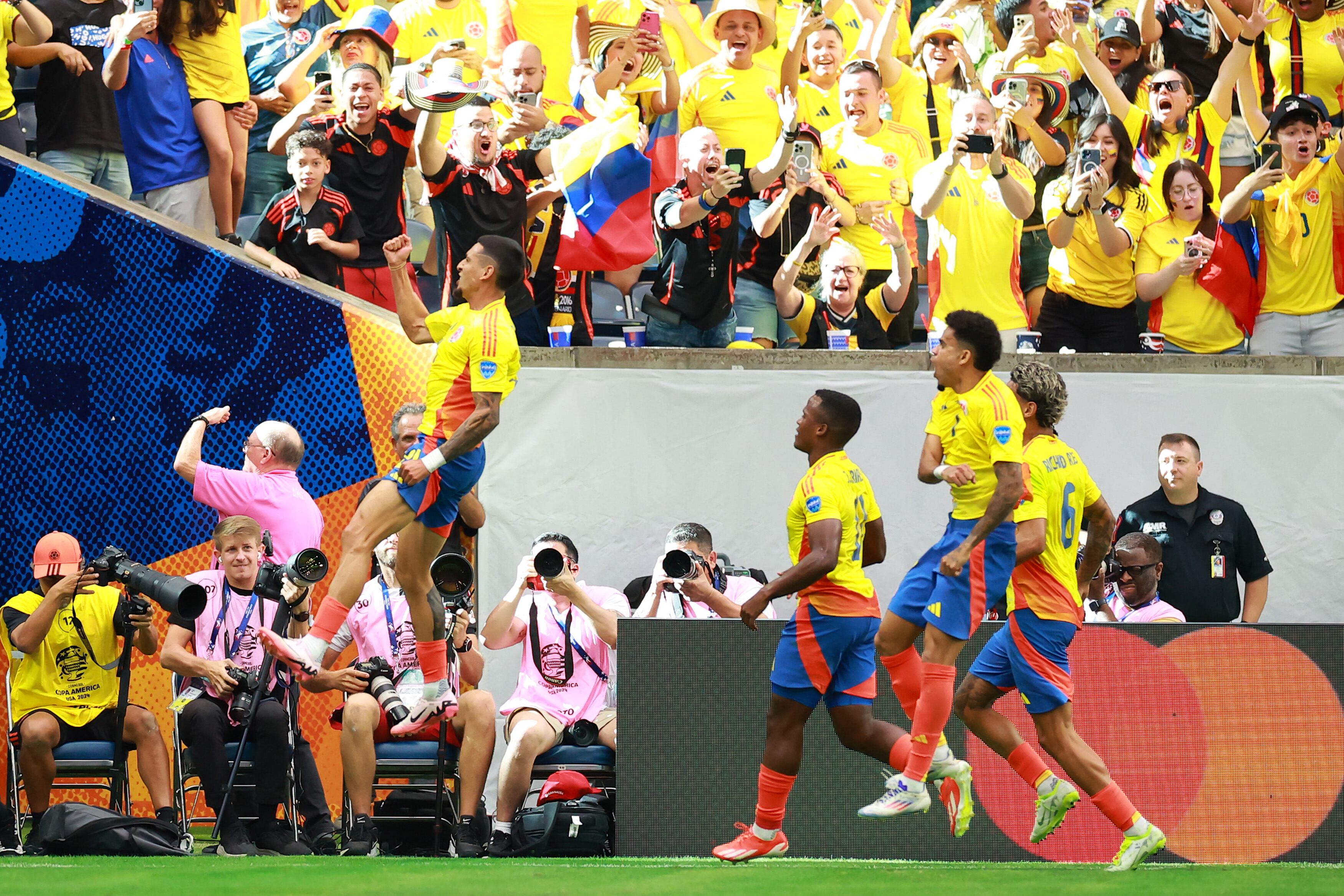 Copa America 2024 - Colombia vs Paraguay - Gol de Colombia