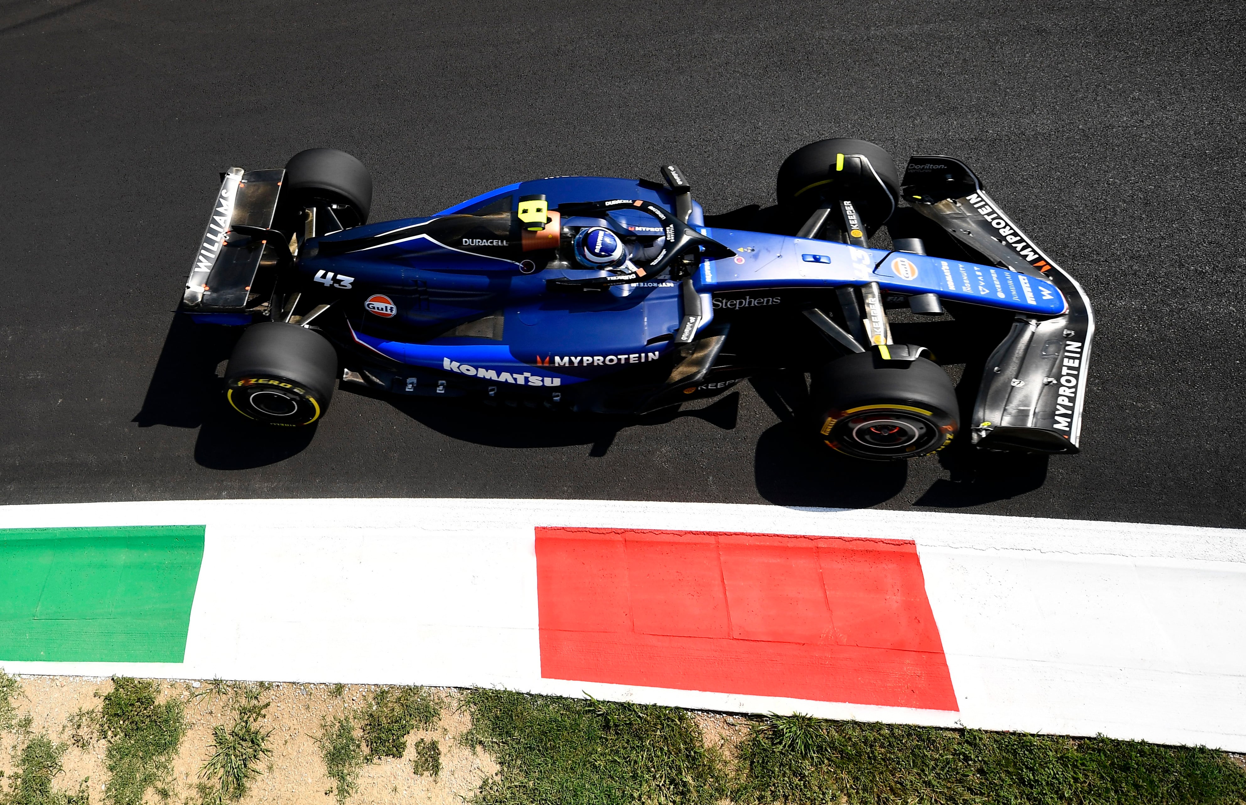 Colapinto tendrá otra práctica y la qualy este sábado (Foto: Reuters/Massimo Pinca)