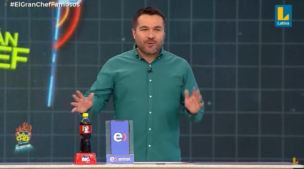 Giacomo Bocchio responde a molestia de Erick Delgado en El Gran Chef Famosos.