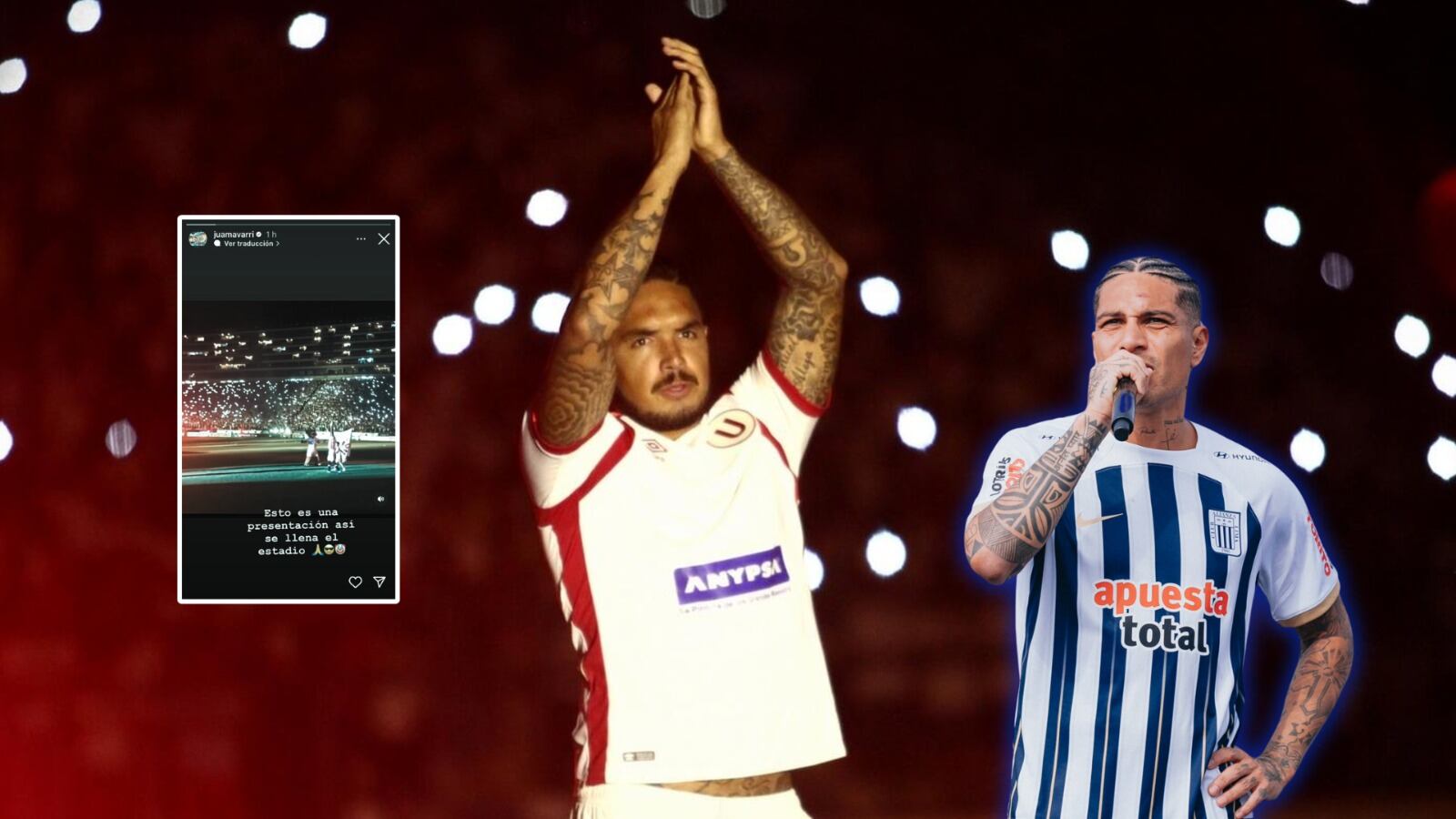 Juan Manuel Vargas se burló de presentación de Paolo Guerrero en Alianza Lima y recordó la suya en Universitario.