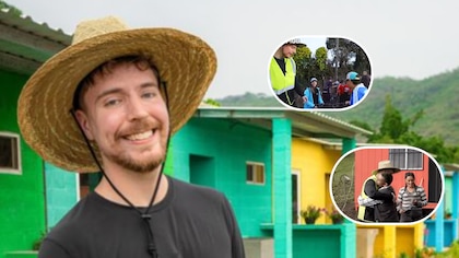 Mr. Beast regaló casas, bicicletas y motos en un pueblo de Colombia: esta es la historia
