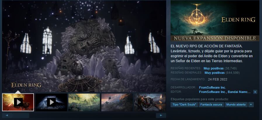 El juego fue creado en colaboración con George RR Martin. (Steam)