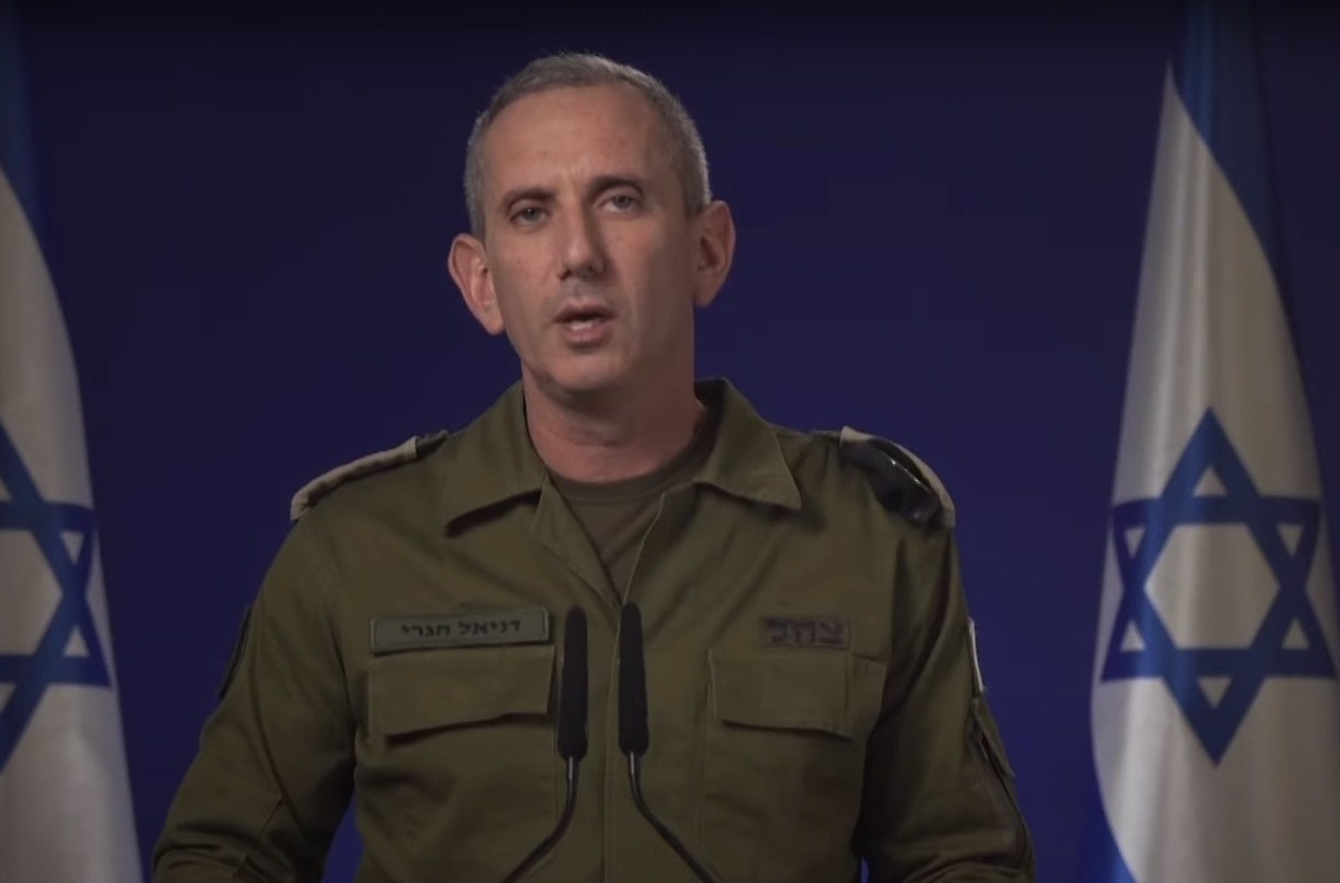 El portavoz militar israelí, Daniel Hagari (Europa Press)
