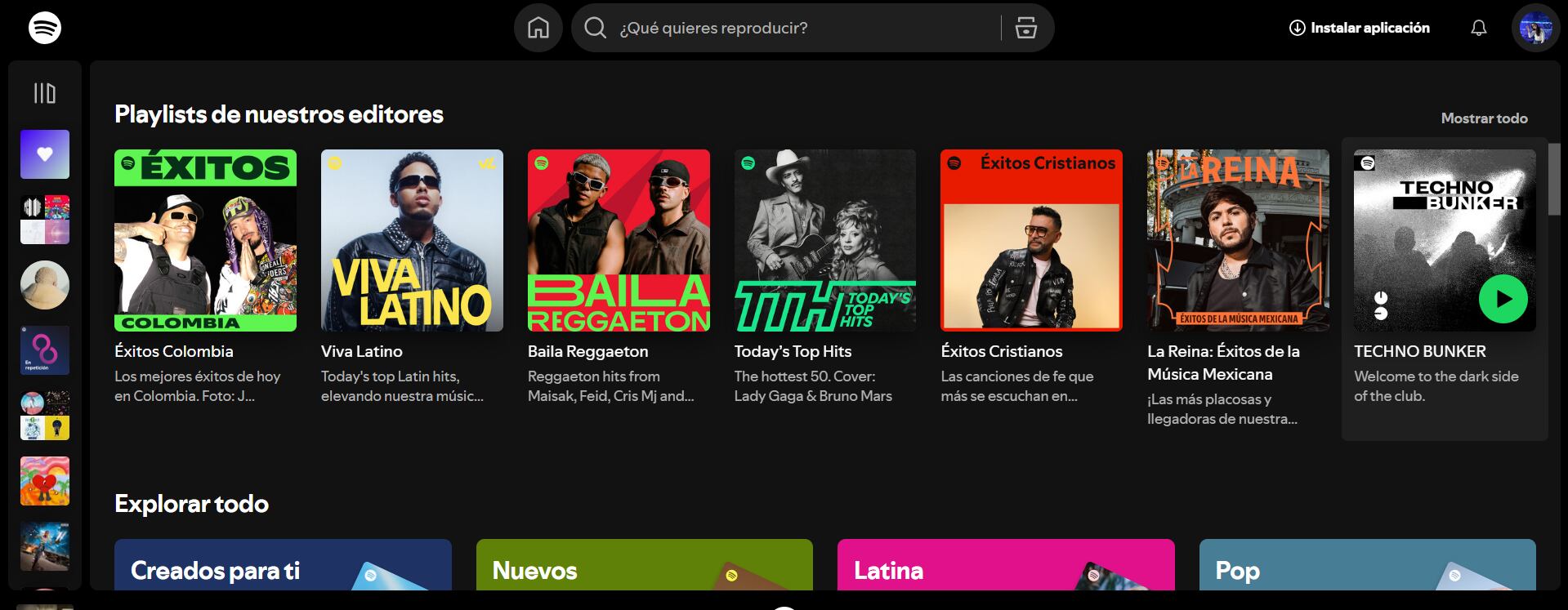 Las playlists editoriales son creadas por un grupo de curadores de Spotify. (Spotify)