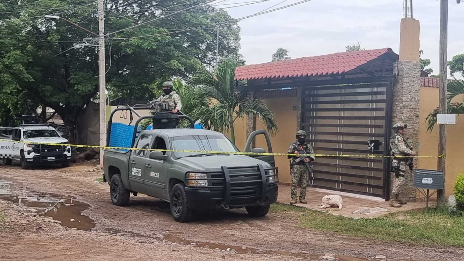 Aseguran vehículo blindado en Culiacán, Sinaloa