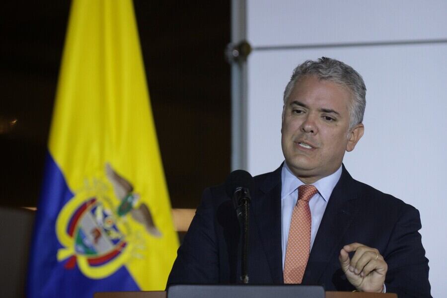 Presidente de Colombia, Iván Duque. | FOTO: Colprensa - Álvaro Tavera