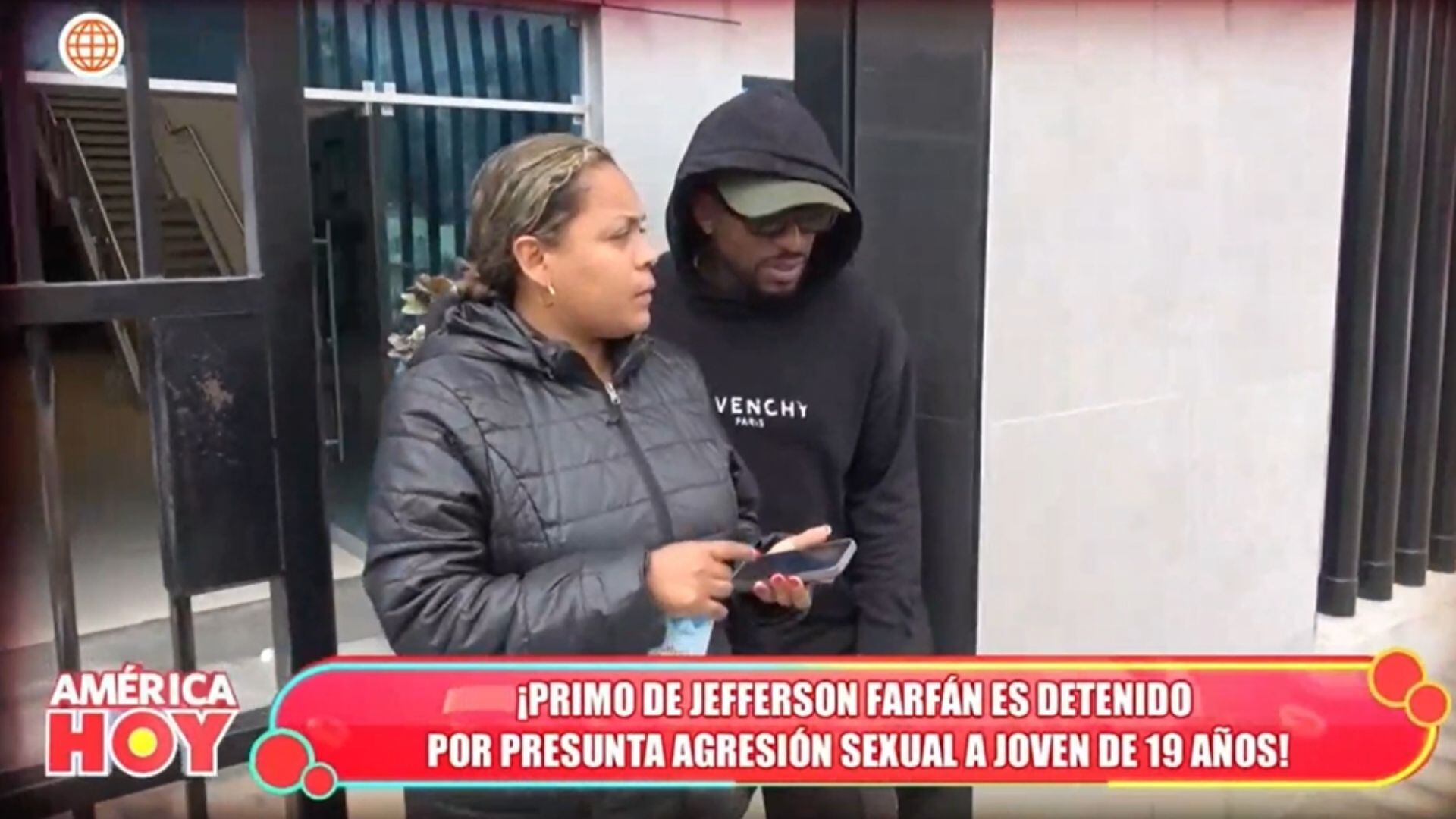 Jefferson Farfán muestra su preocupación al visitar a su primo ‘Cri Cri’, detenido por presunta agresión sexual 