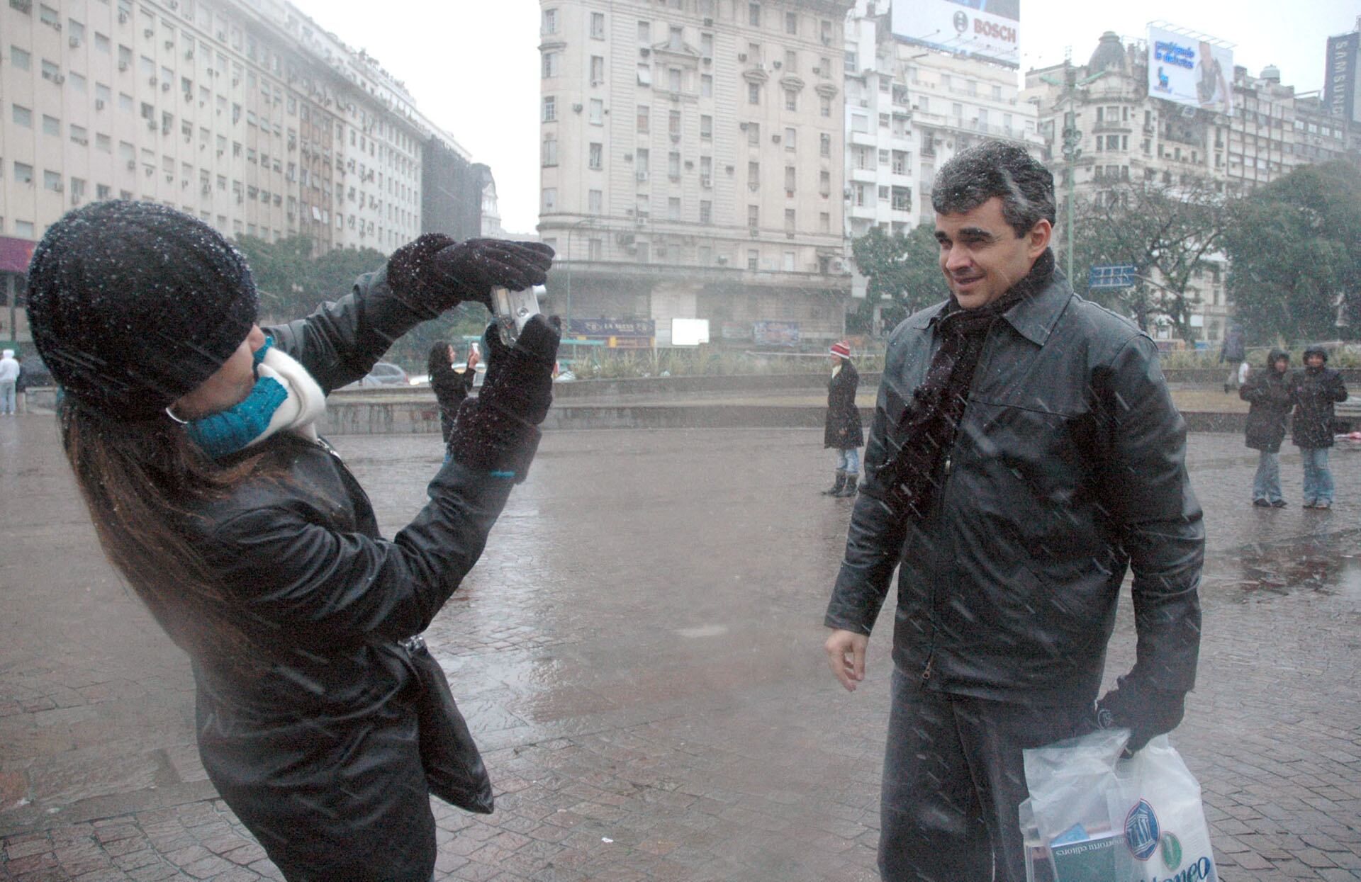 nevada en Buenos Aires del 9 de julio de 2007