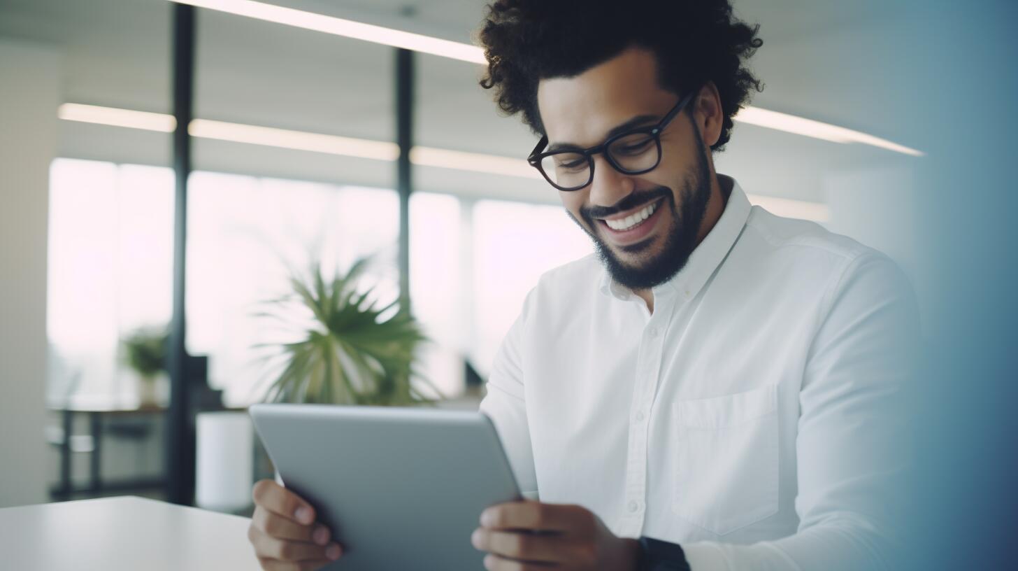 Escena laboral contemporánea con profesionales ejecutando tareas de home office, haciendo uso de ipads para gestionar digitalmente sus responsabilidades, destacando la transformación en el ámbito laboral actual. (Imagen Ilustrativa Infobae)