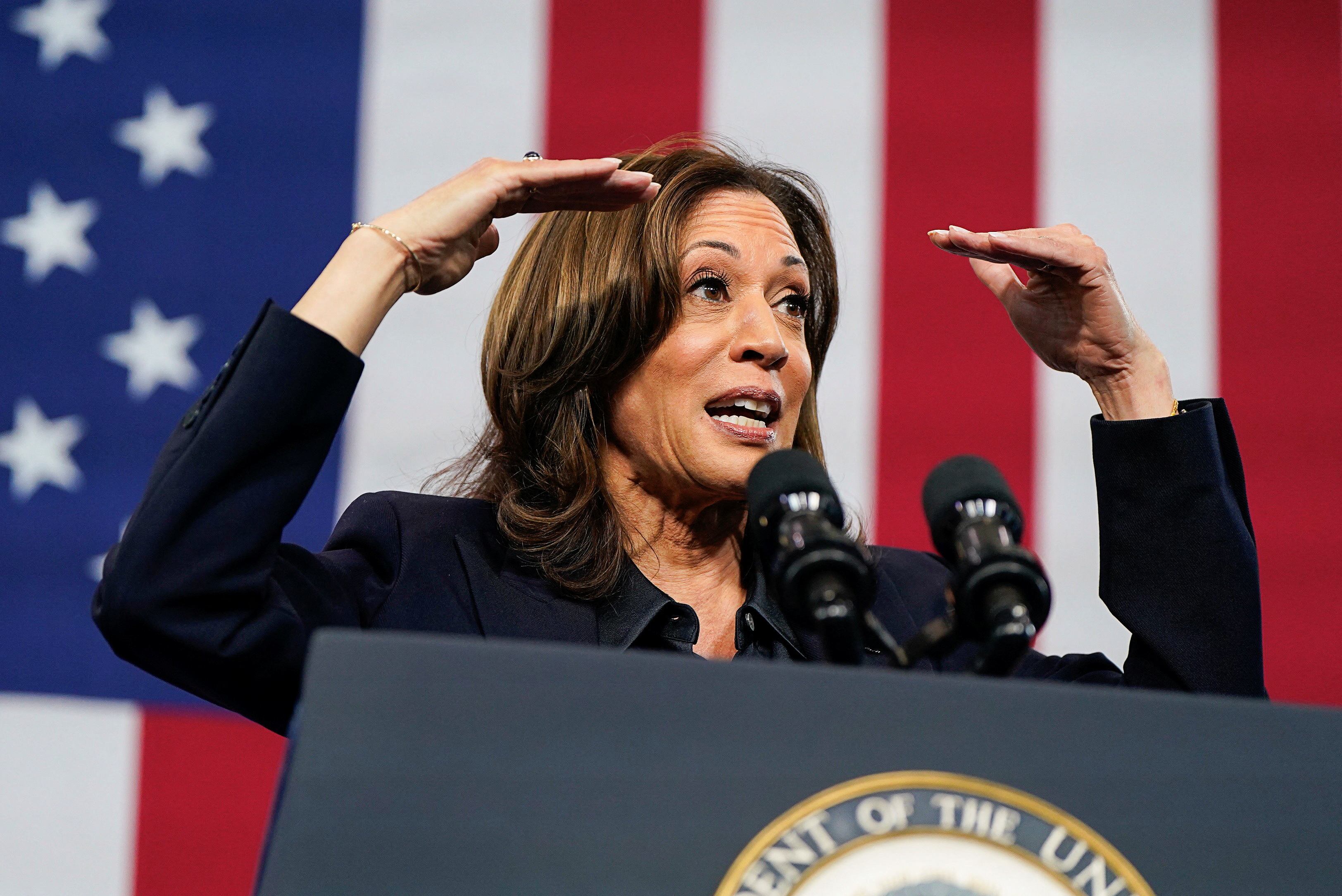 Kamala Harris (REUTERS/Elizabeth Frantz)