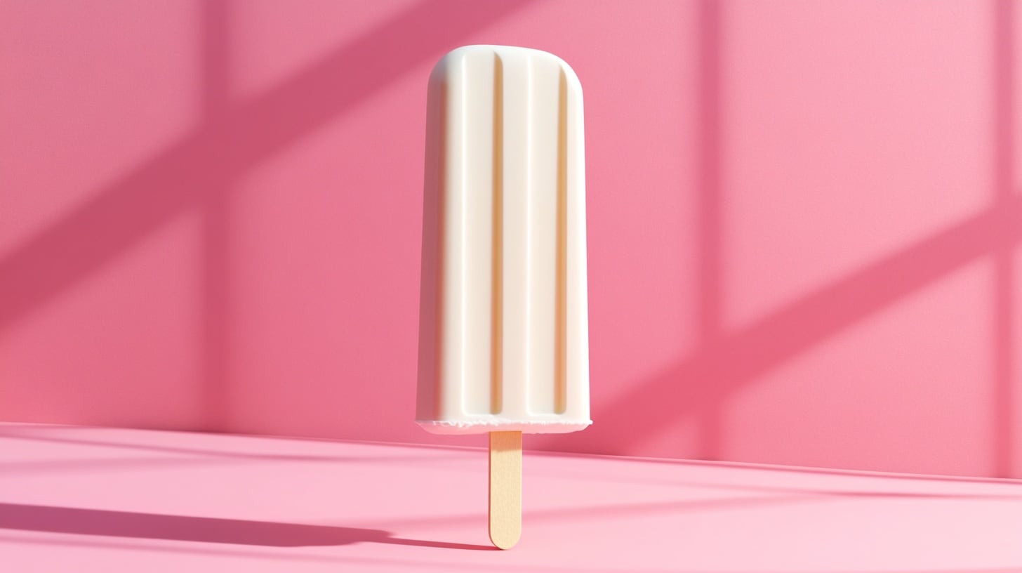 Paletas heladas cremosas hechas con lechera, postre refrescante, fácil de hacer, ideal para el verano. - (Imagen Ilustrativa Infobae)