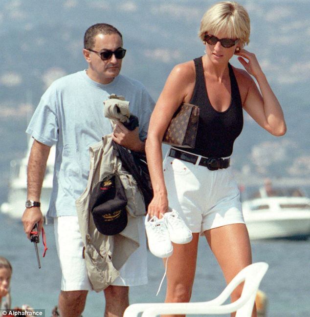 Dodi Al-Fayed y Diana de Gales (Imagen de archivo)