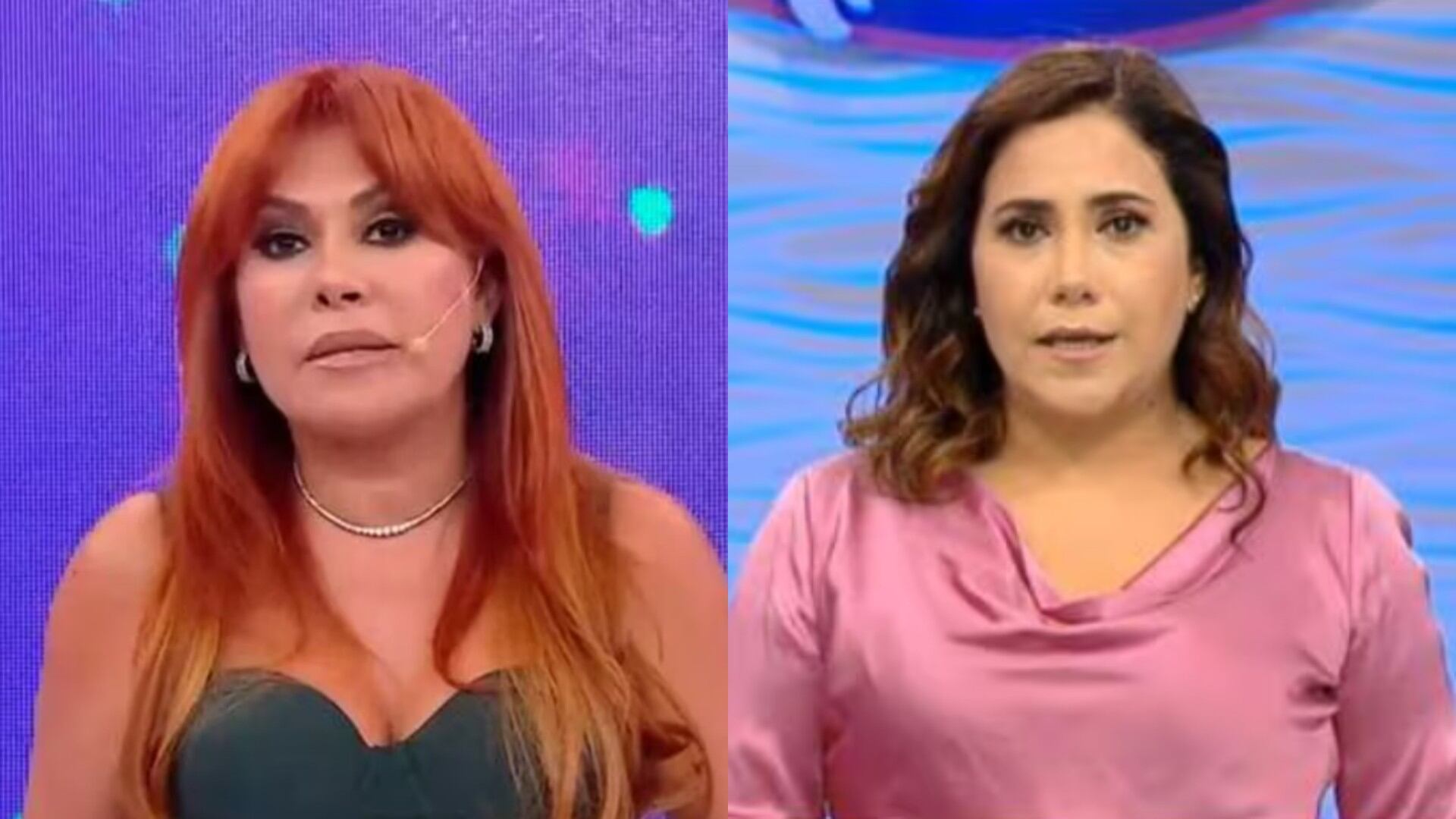 Magaly Medina arremete contra Andrea Llosa.