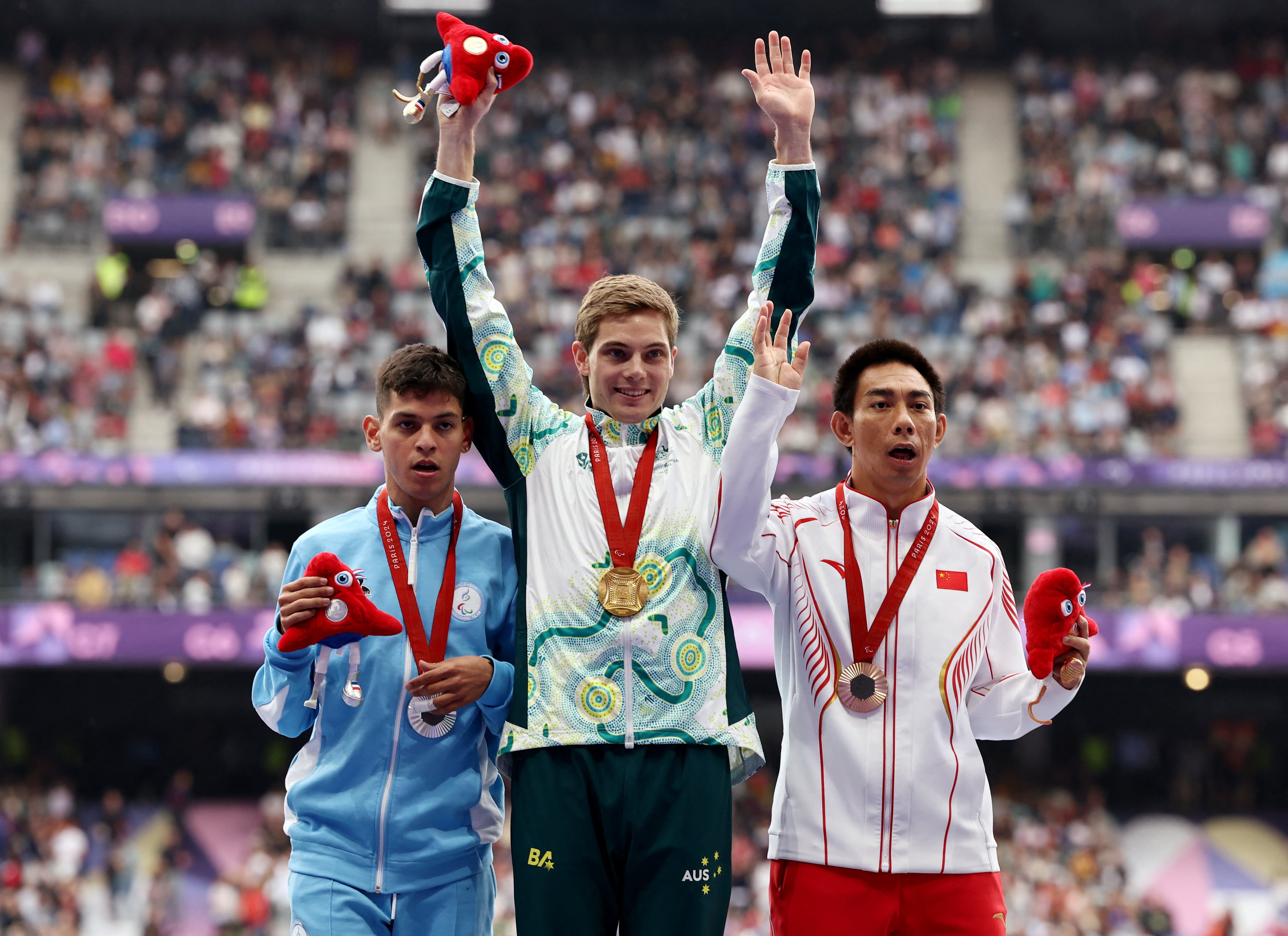 El argentino Alexis Chávez se quedó con la medalla plateada en una apasionante definición (REUTERS/Umit Bektas)