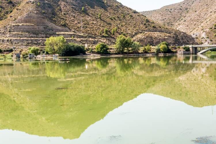 Embalse de Mequinenza, en Zaragoza (Turismo Aragón).