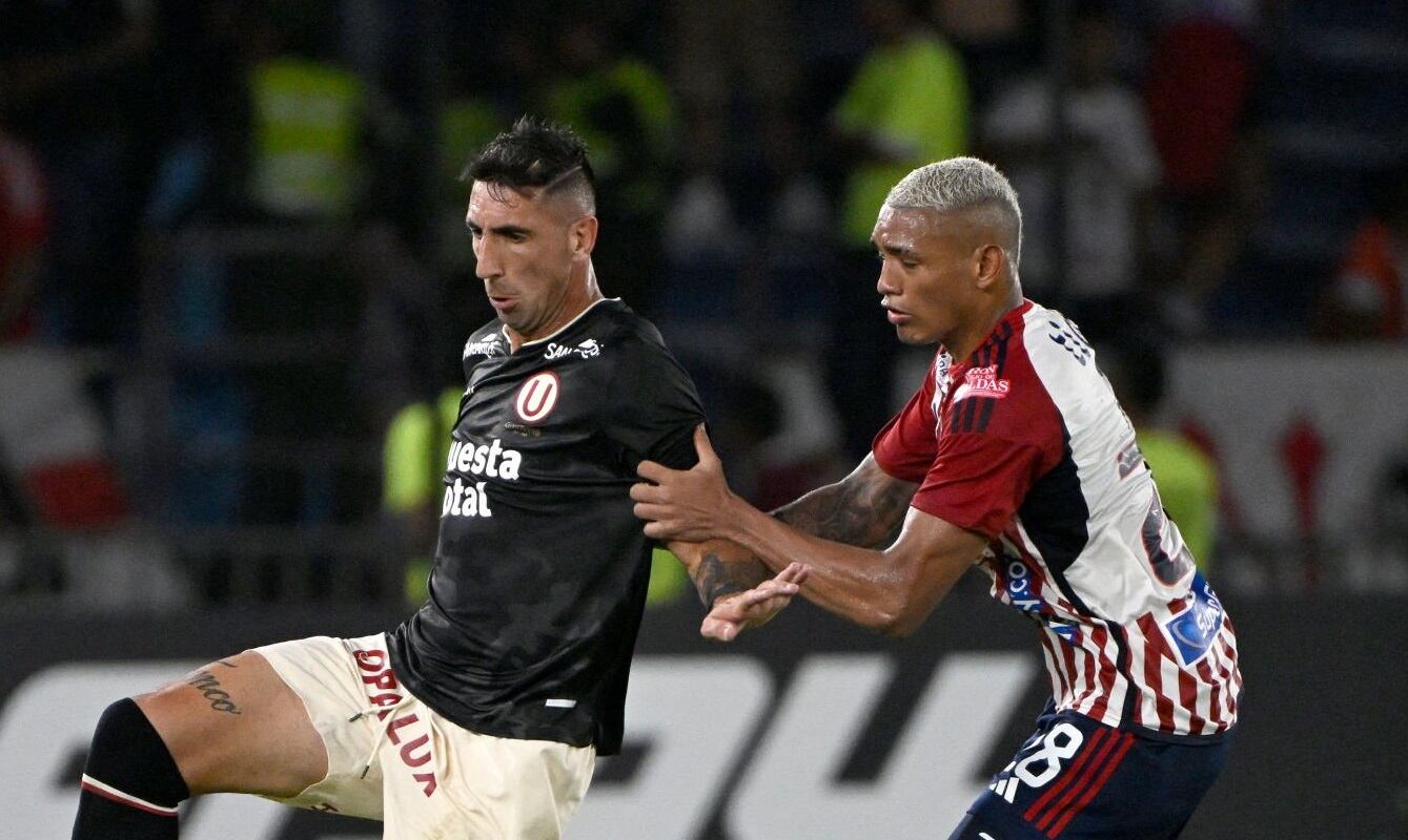 Diego Dorregaray fue suplente en el Universitario vs Junior, pero tuvo minutos en los que no pudo anotar gol. - créditos: Getty Images