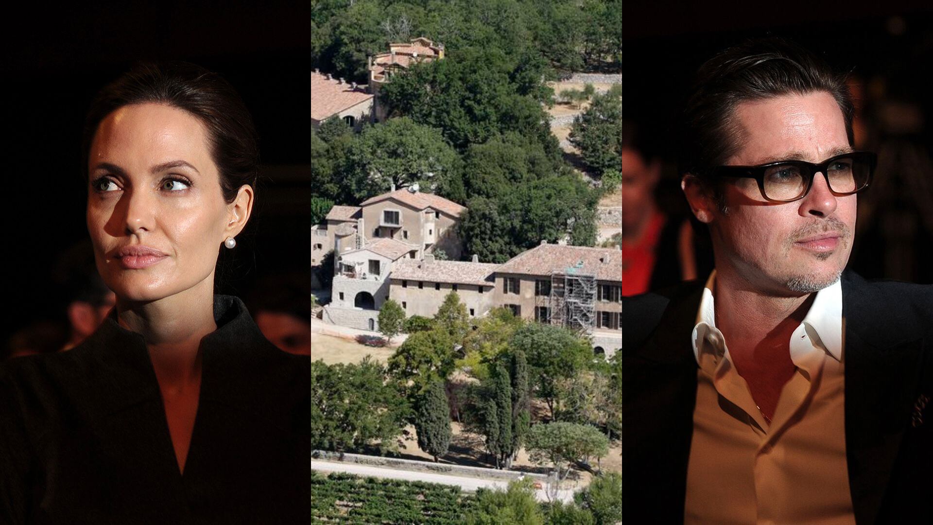 Brad Pitt - Angelina Jolie - Chateau Miraval