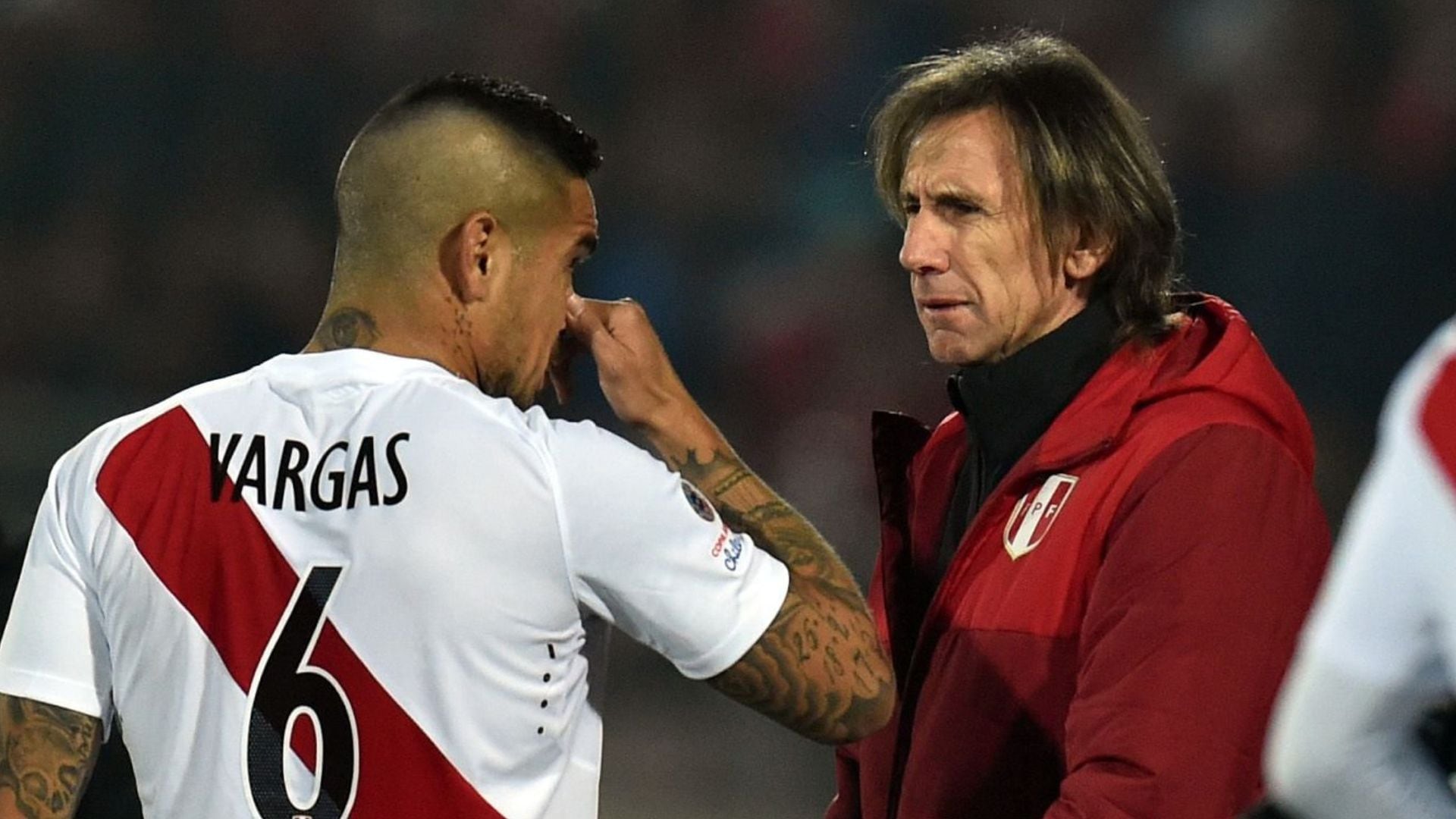 'Loco' Vargas pidió a los jugadores de la selección peruana no saludar a Ricardo Gareca en el duelo ante Chile por Copa América 2024