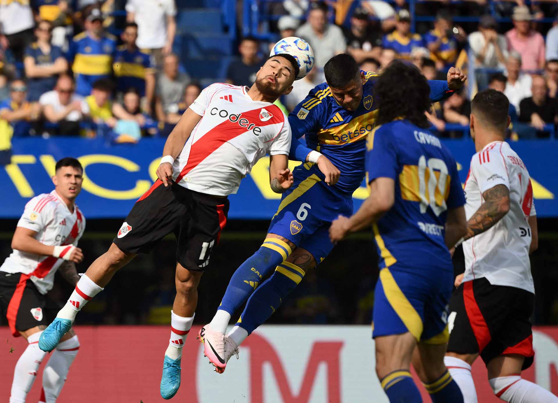 Clásico Boca vs River - Primer tiempo