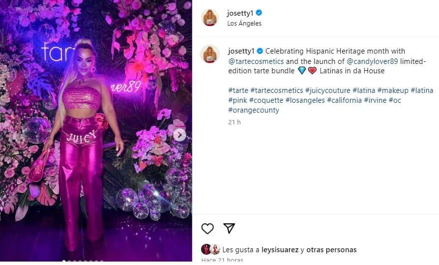 Josetty Hurtado toma radical medida luego de que su padre Andrés Hurtado ‘Chibolín’ fue arrestado. Instagram