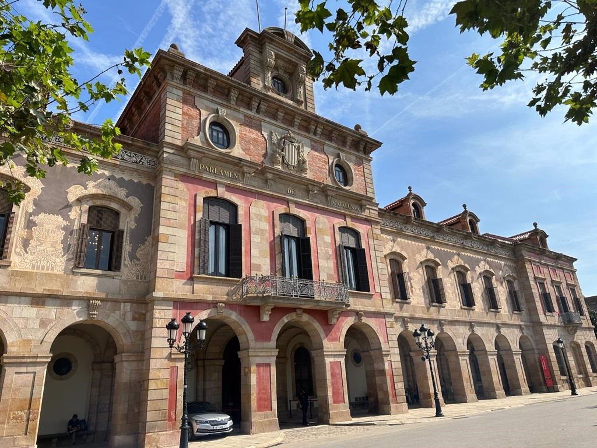 Fachada del Parlament. (EUROPA PRESS)