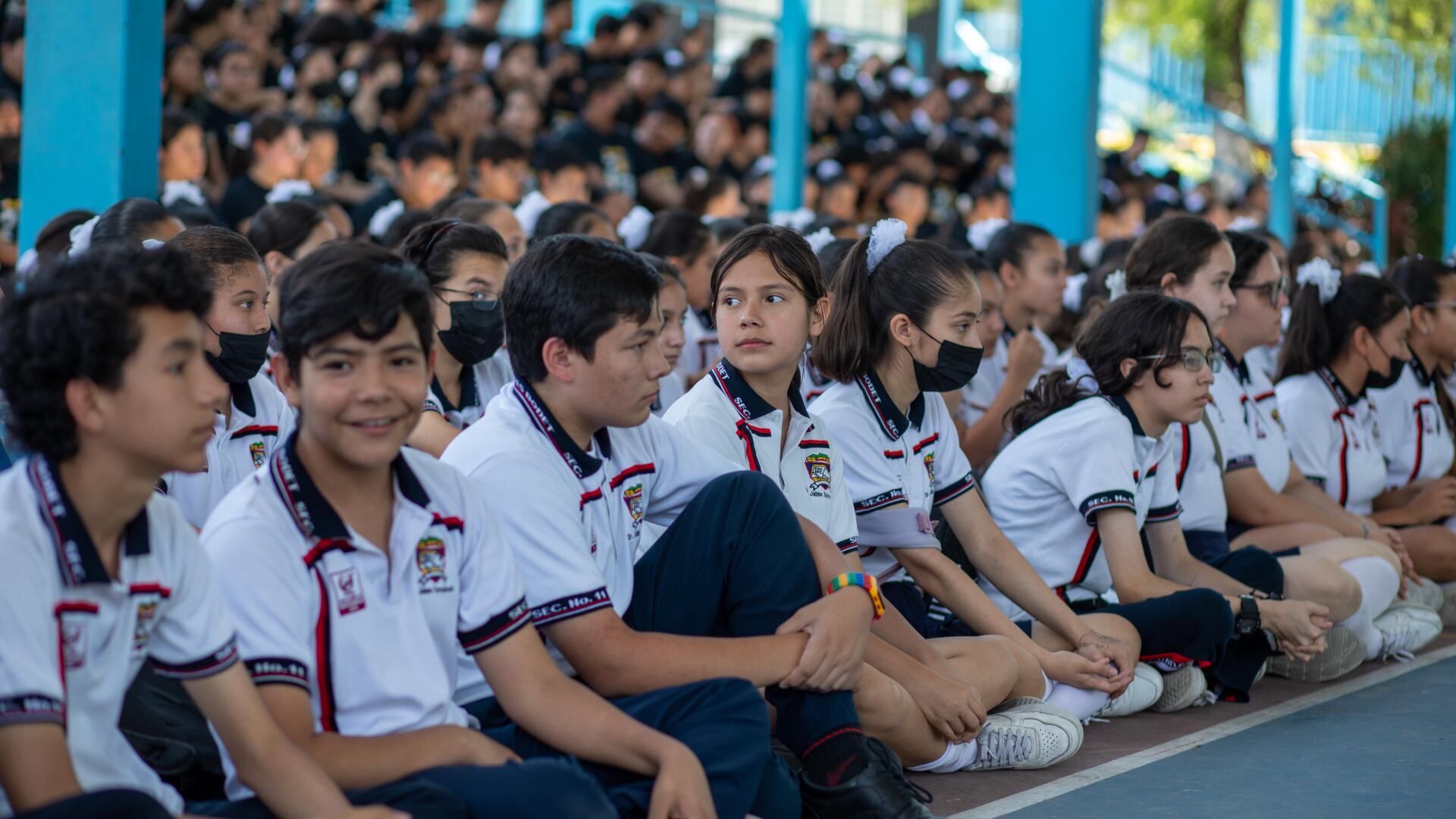 Alumnos de la educación pública, SEP. Foto: @SenlOficial