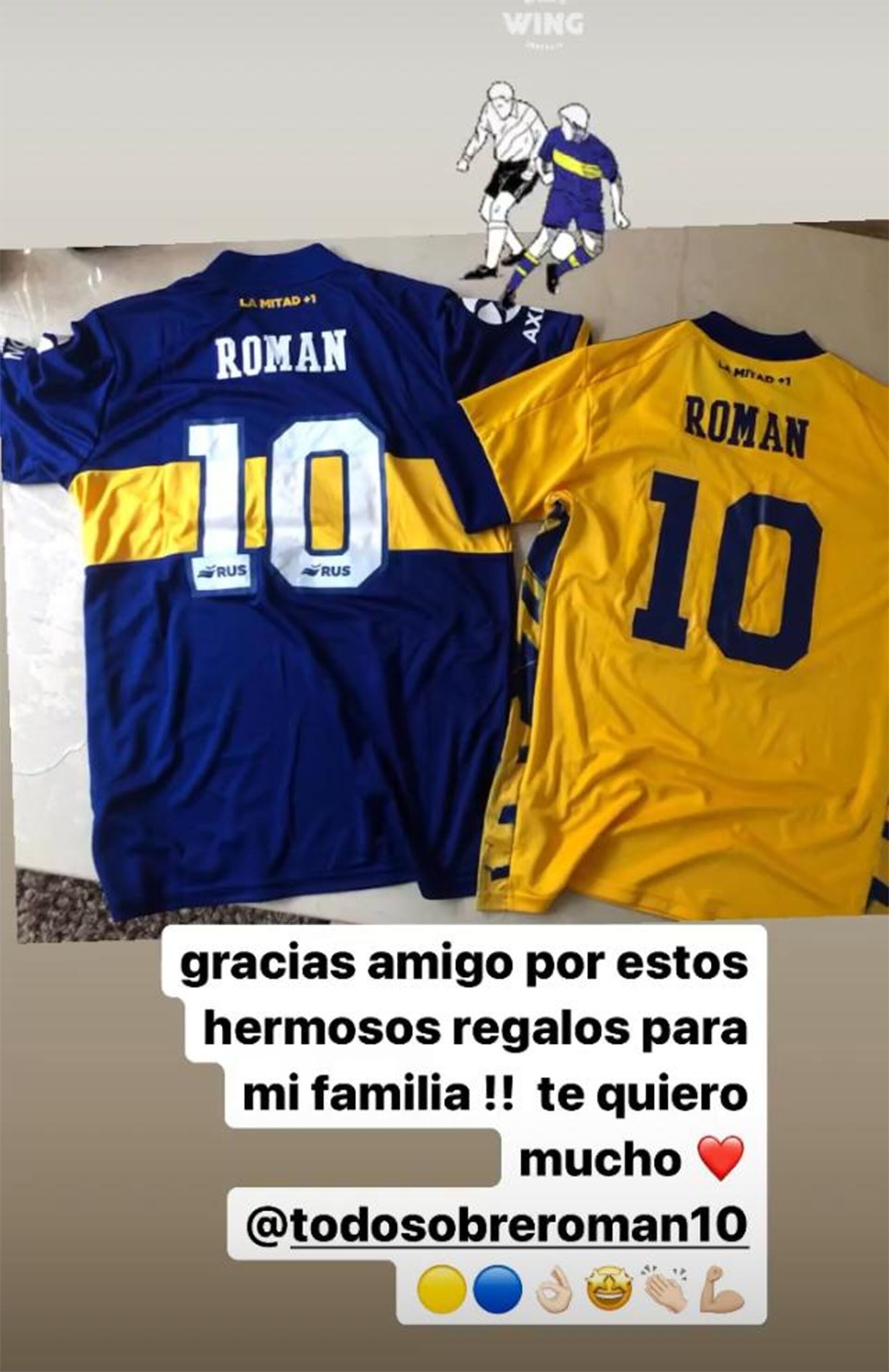 Regalo de Riquelme a Gary Medel