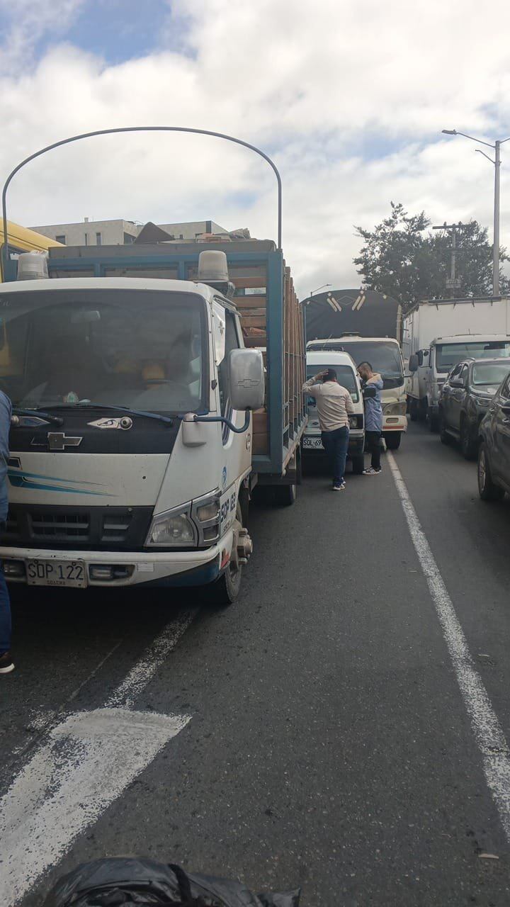 Accidente en Bogotá - crédito 
@BogotaTransito / X