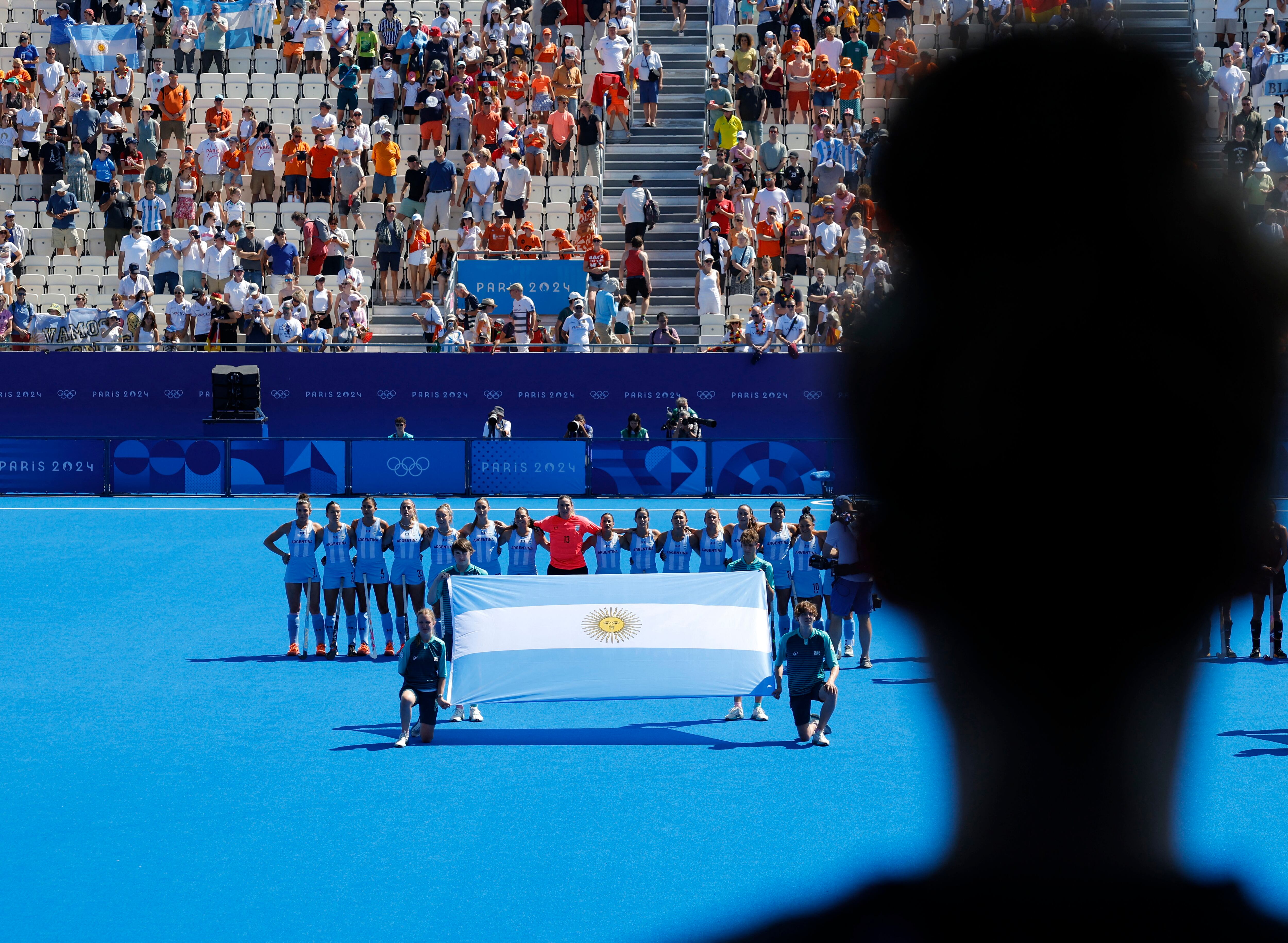 Las Leonas van por el pase a la final (REUTERS/Anushree Fadnavis)