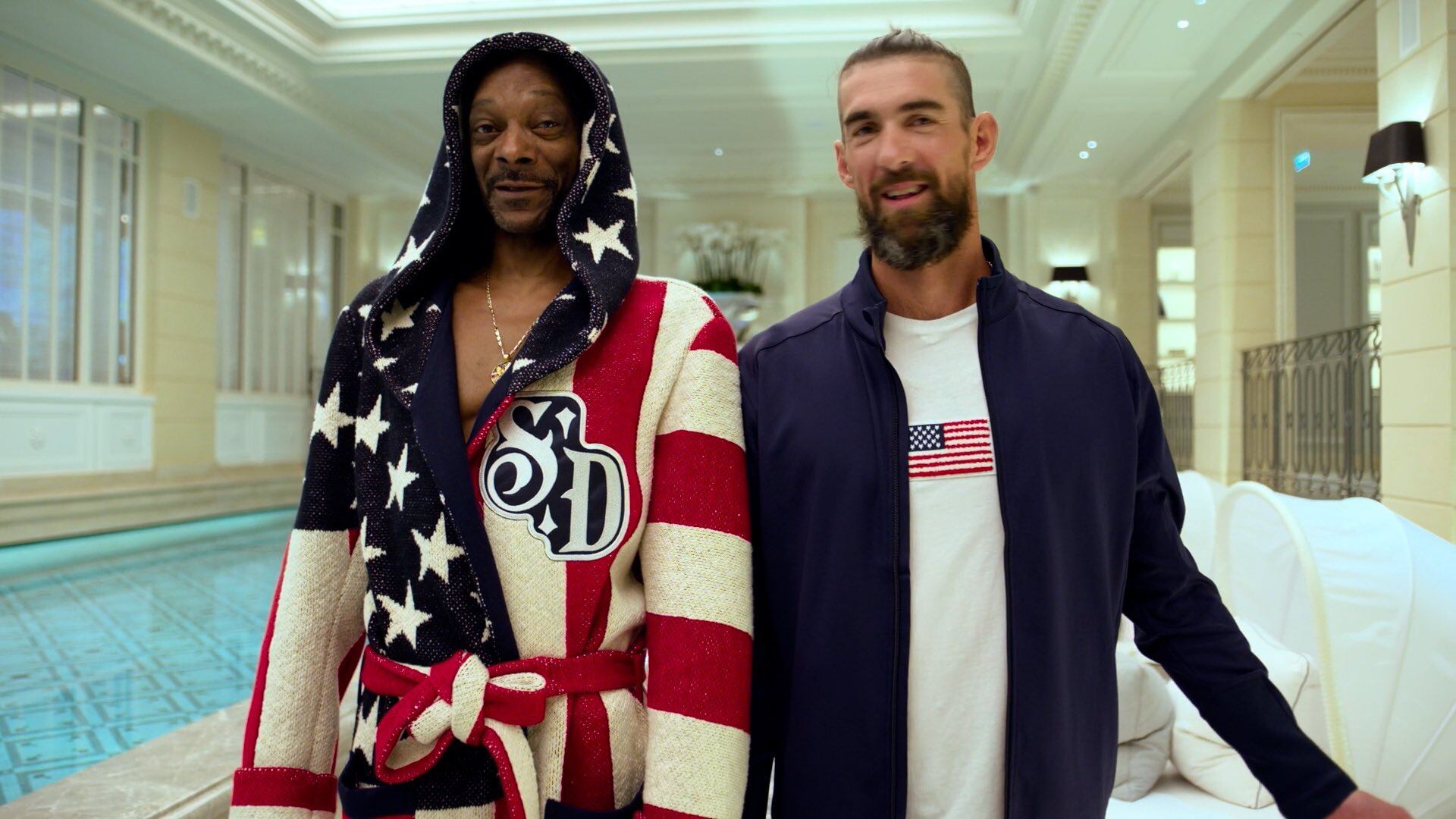 Michael Phelps - Snoop Dogg (NBCUniversal)