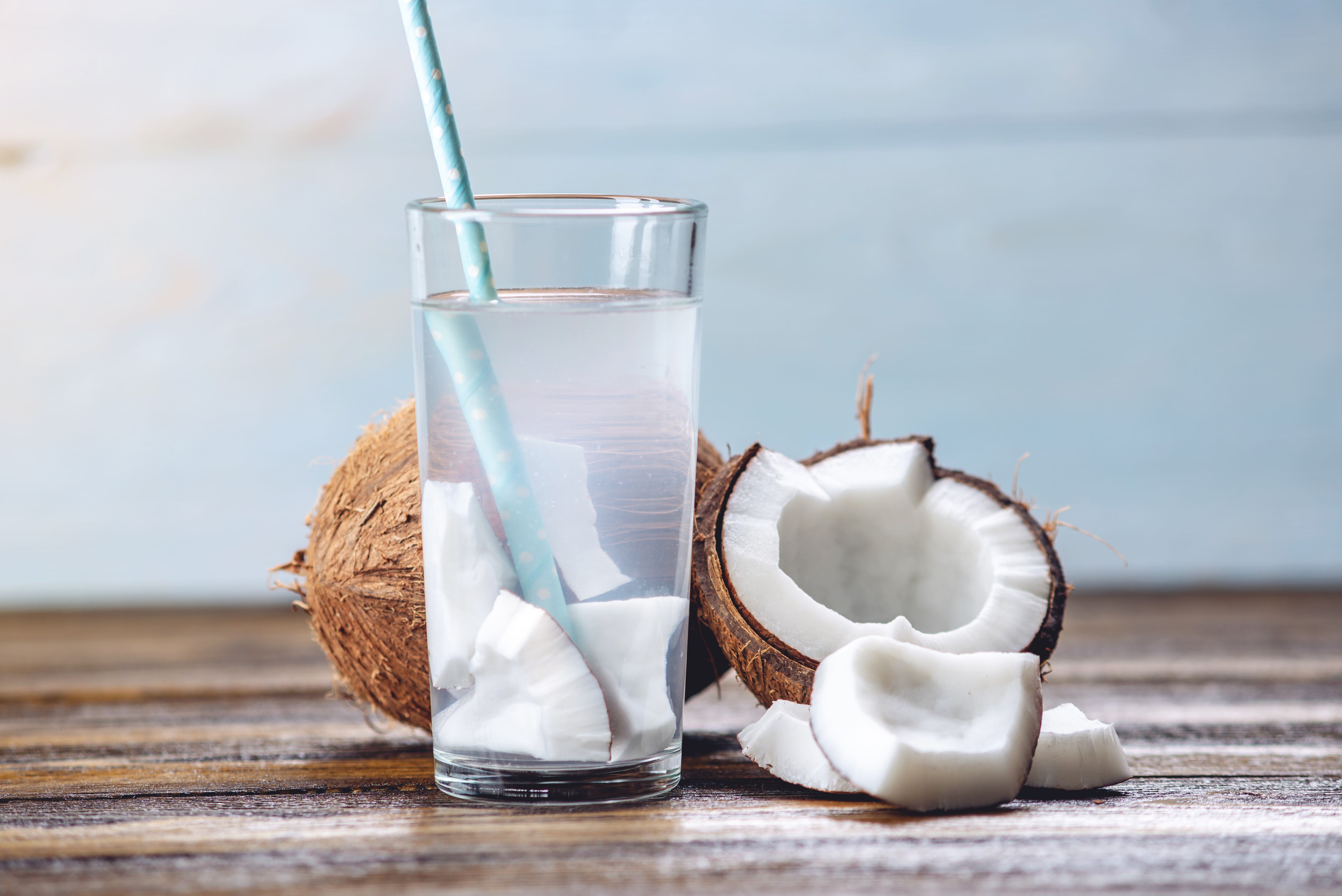 Agua de coco. (Shutterstock)