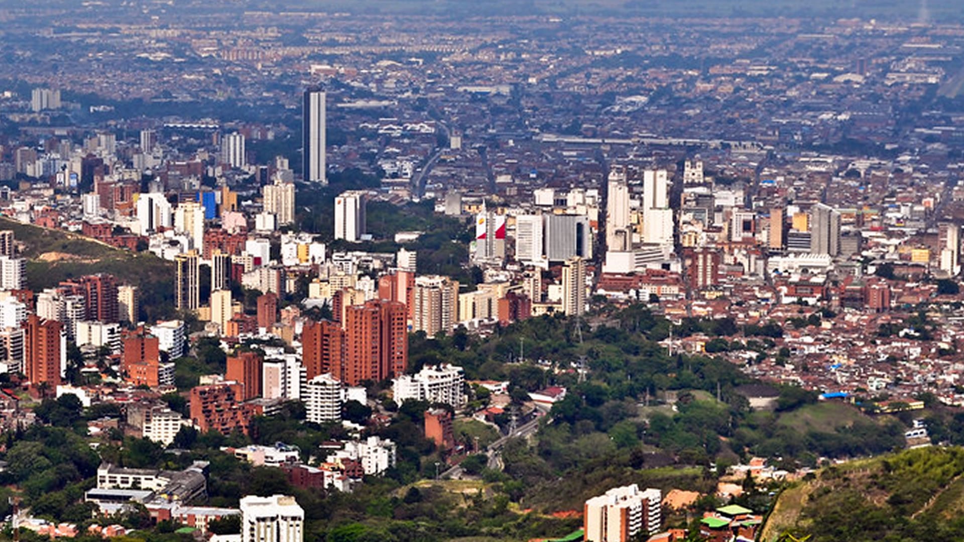 Vista panorámica de la ciudad de Cali. Archivo particular.