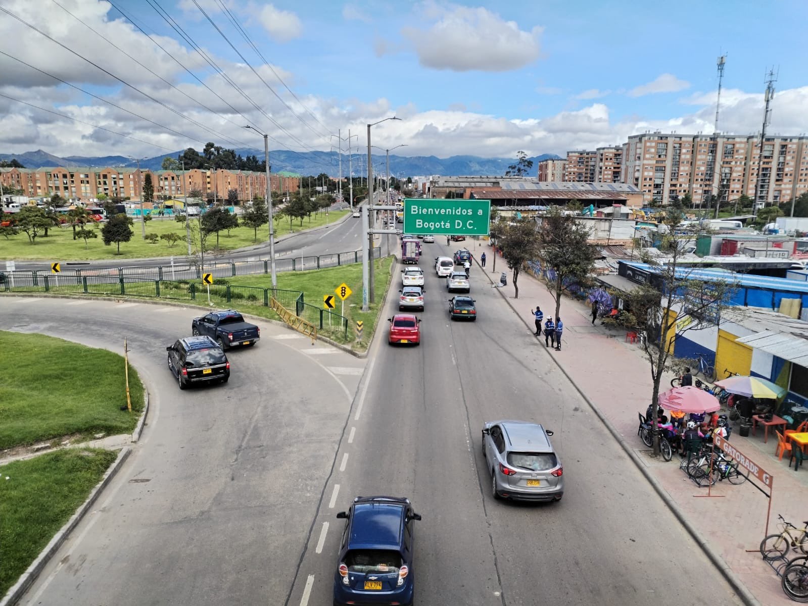 Así estuvo el panorama del tránsito este 10 de junio en Bogotá