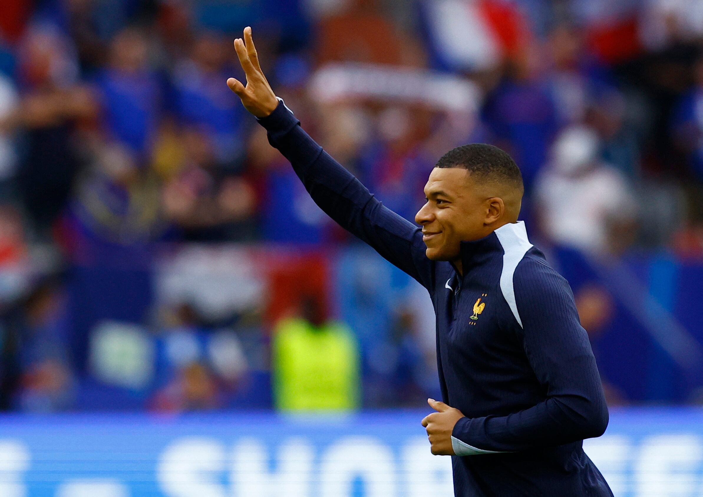 Mbappé abrió la puerta sobre una posibilidad de renunciar a la selección francesa - crédito Reuters