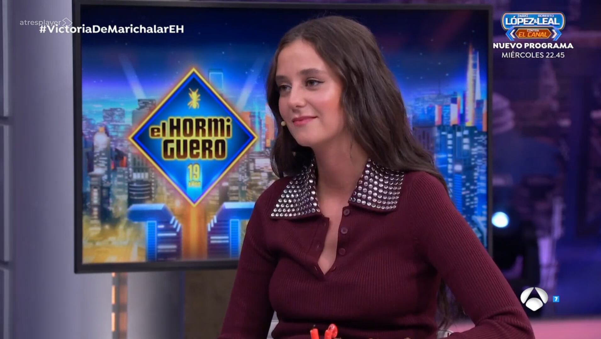 Victoria Federica de invitada en 'El Hormiguero' (atresplayer)