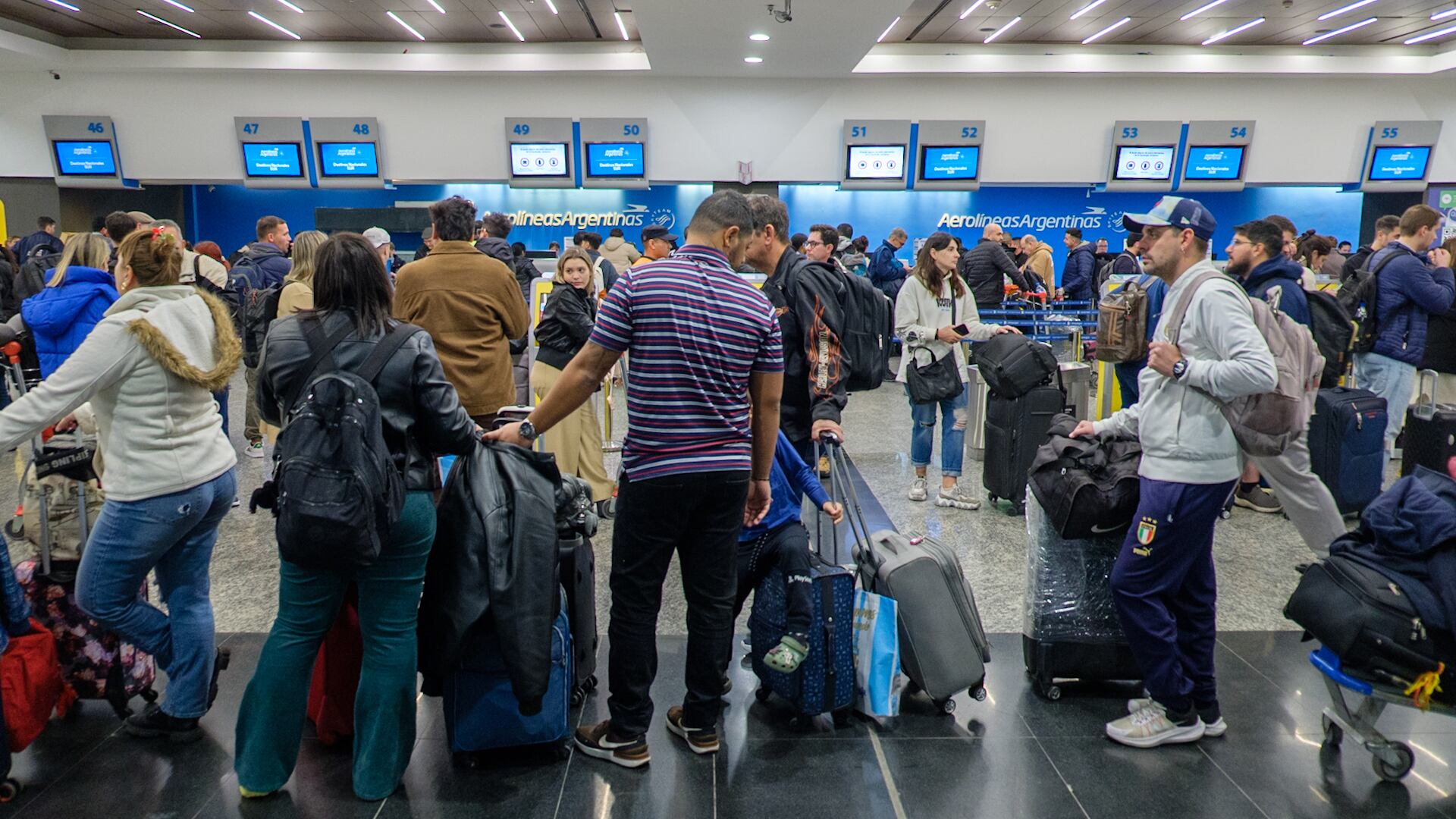 Paro Aeronauticos Aeroparque