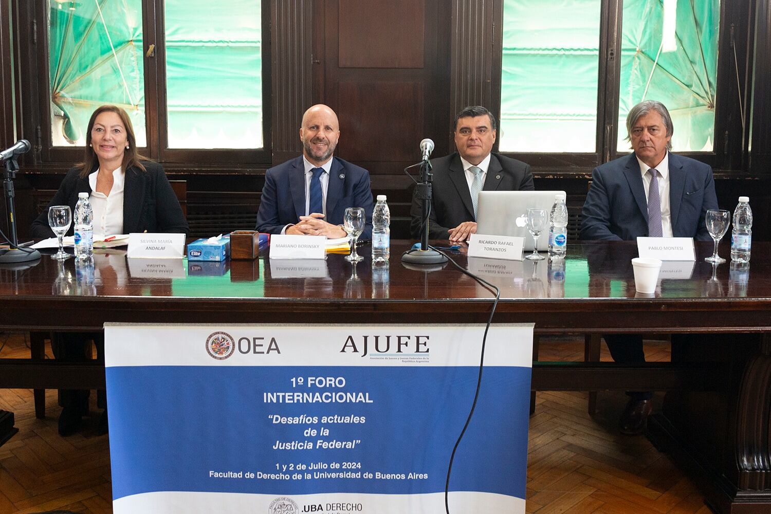 Resumen Foro AJUFE y OEA