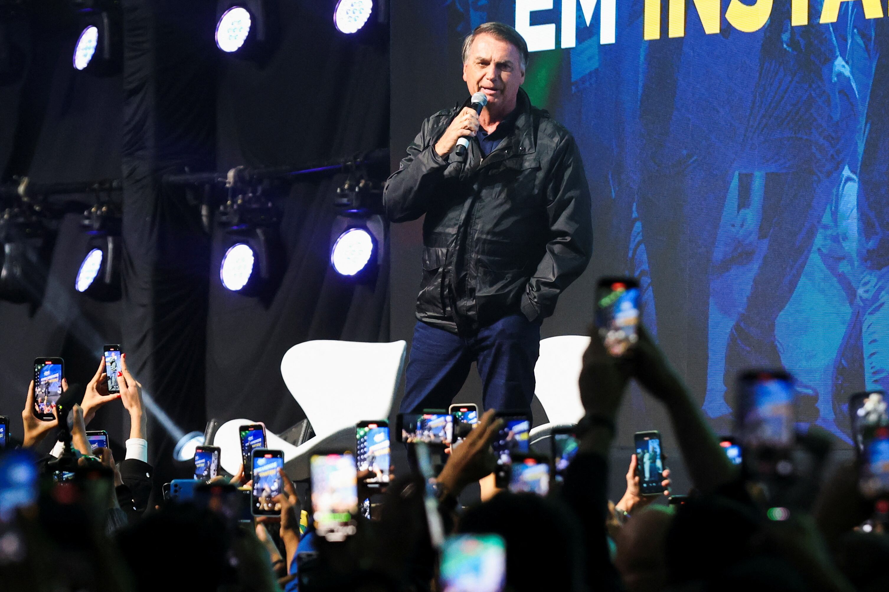 Jair Bolsonaro en la CPAC (REUTERS/Anderson Coelho)