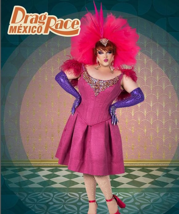 Nina de la Fuente. la segunda eliminada de Drag Race México 2
(X)