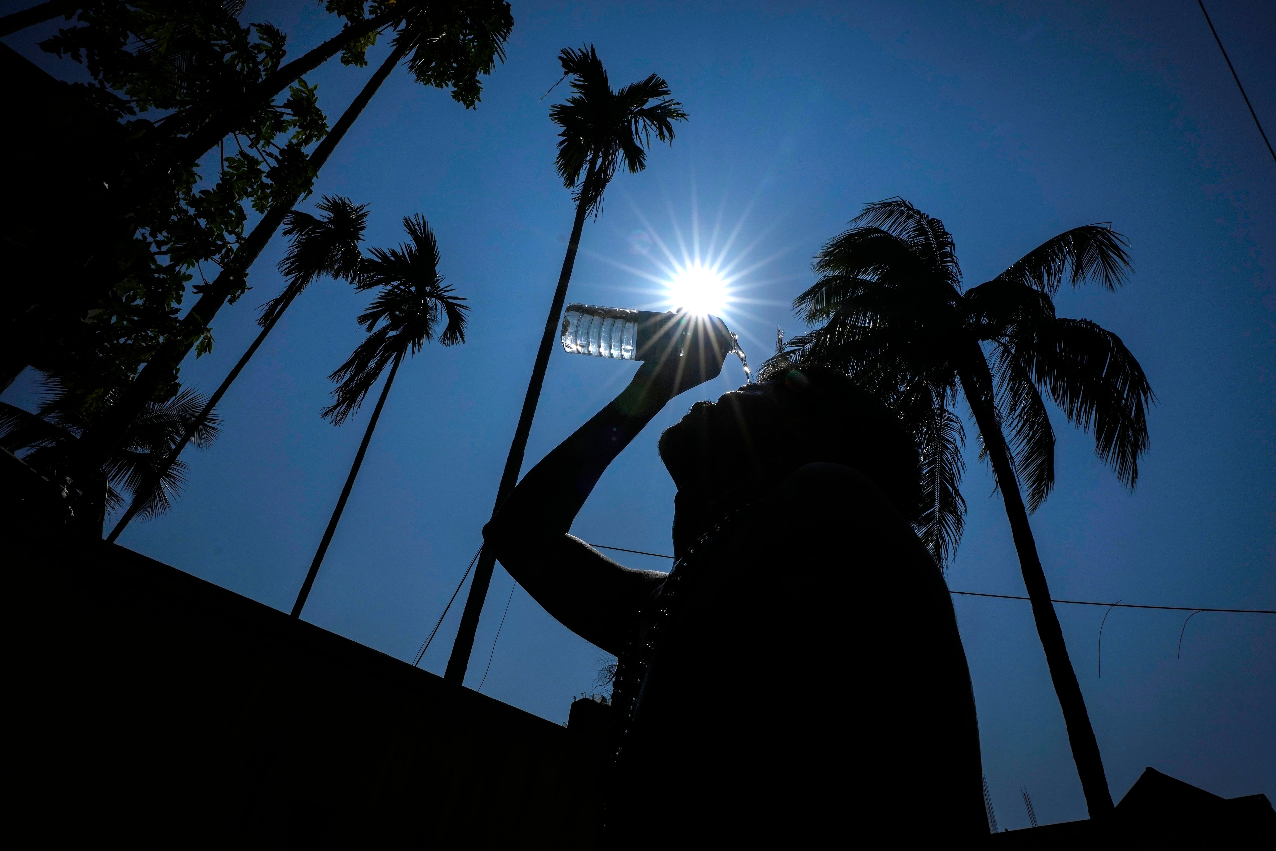 La ola de calor continuará afectando el este de Estados Unidos durante el fin de semana y la próxima semana. (AP/Anupam Nath)